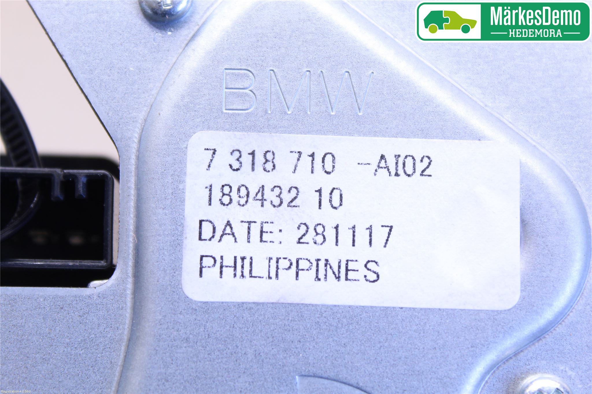 BMW X5 F15 13-18 Viskermotor Bakluke