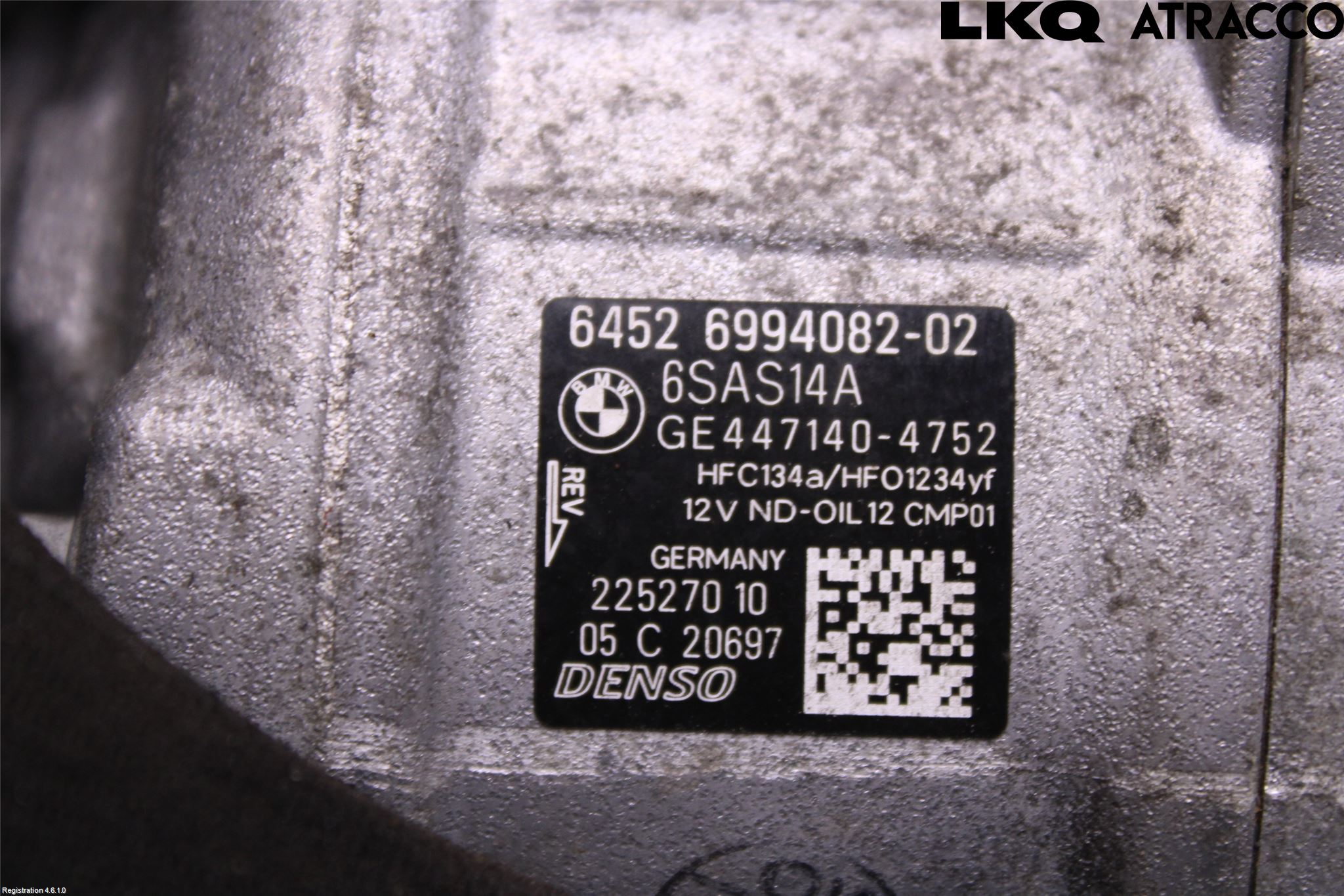 BMW X3 G01 18- Varme Ac Kompressor