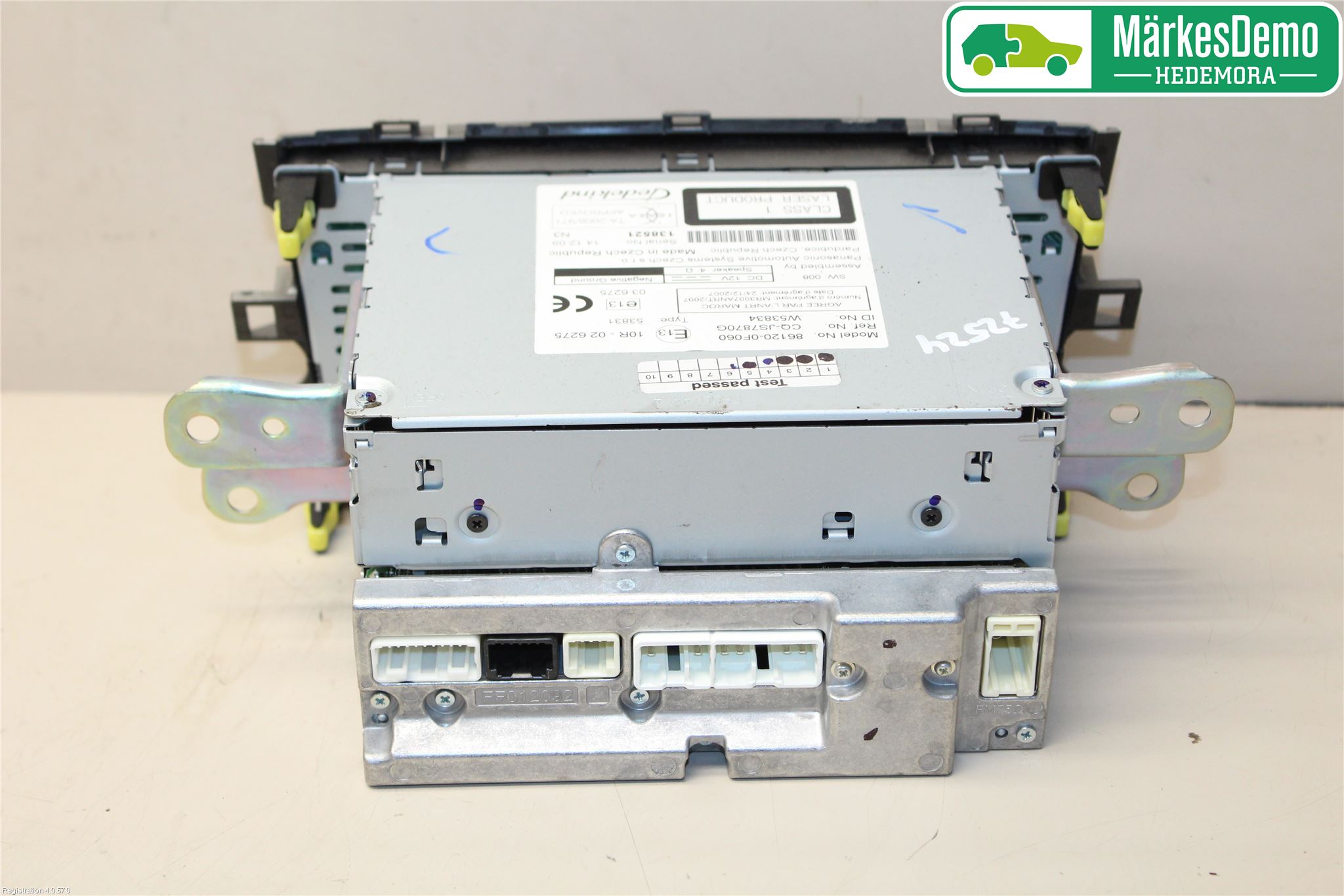 Toyota VERSO 09-18 Stereo Radio Med Cd