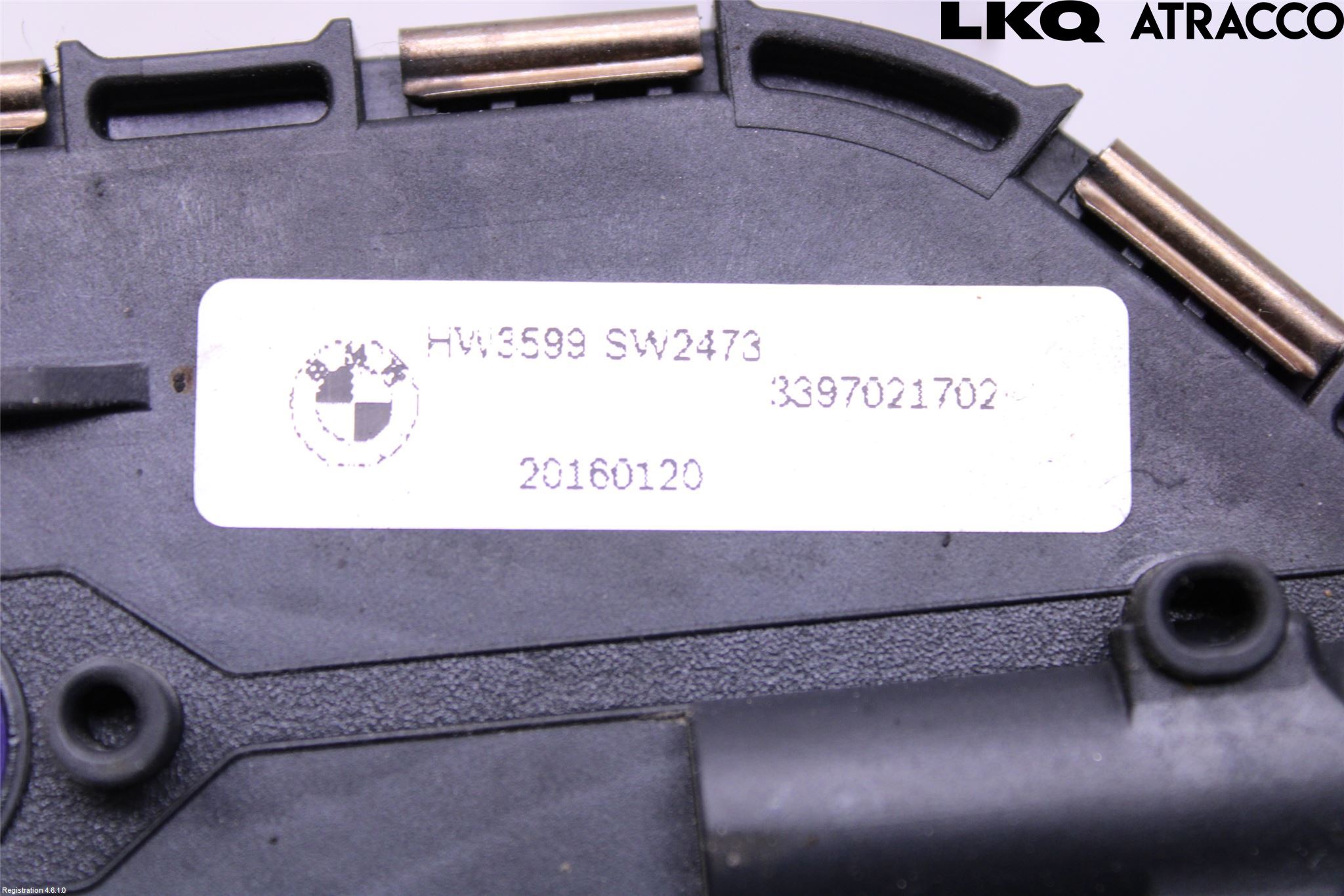 BMW X4 F26 14-18 Viskermotor Frontrute