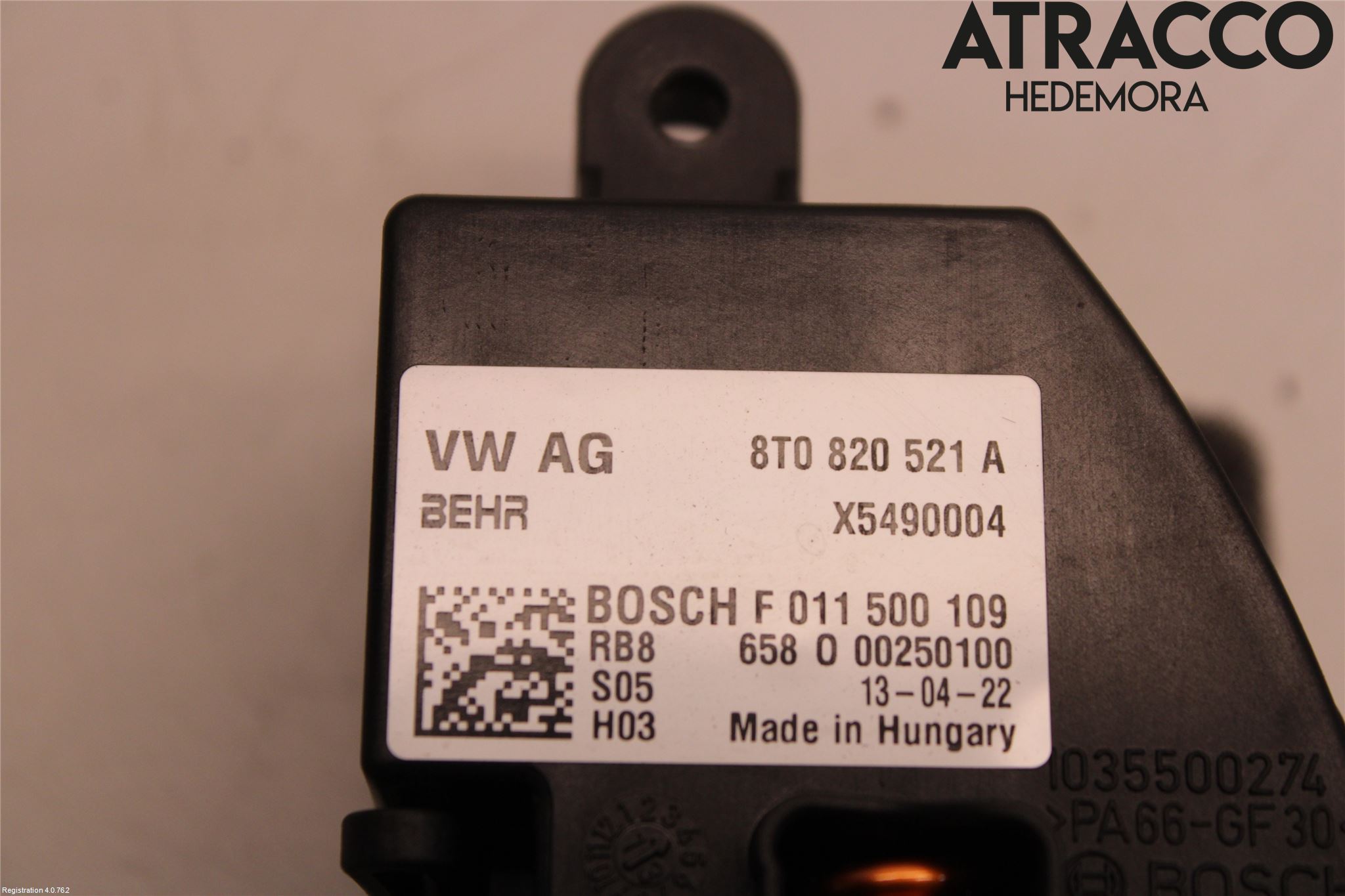 Audi A4 12-15 Varmeapparat Viftemotstand