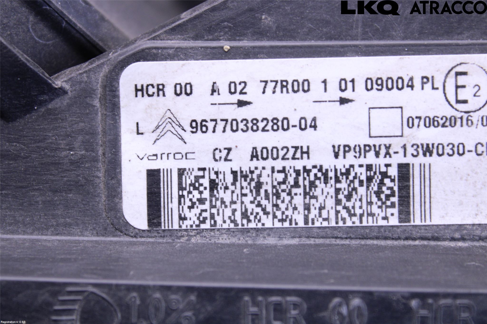 Citroen C3 10-17 Frontlykt Venstre
