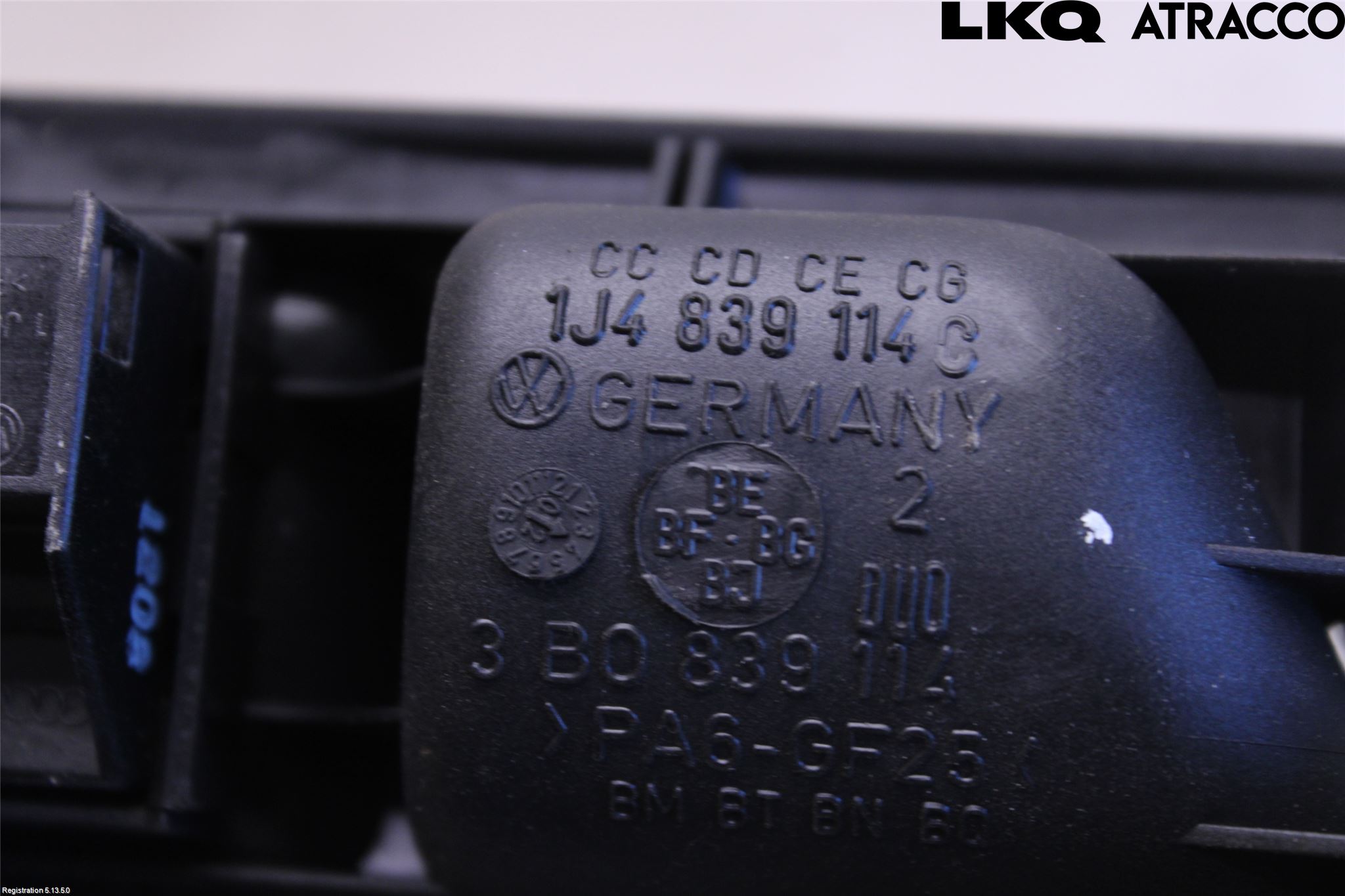 Volkswagen VW PASSAT 01-05 Innr Dørhandtak H Indre