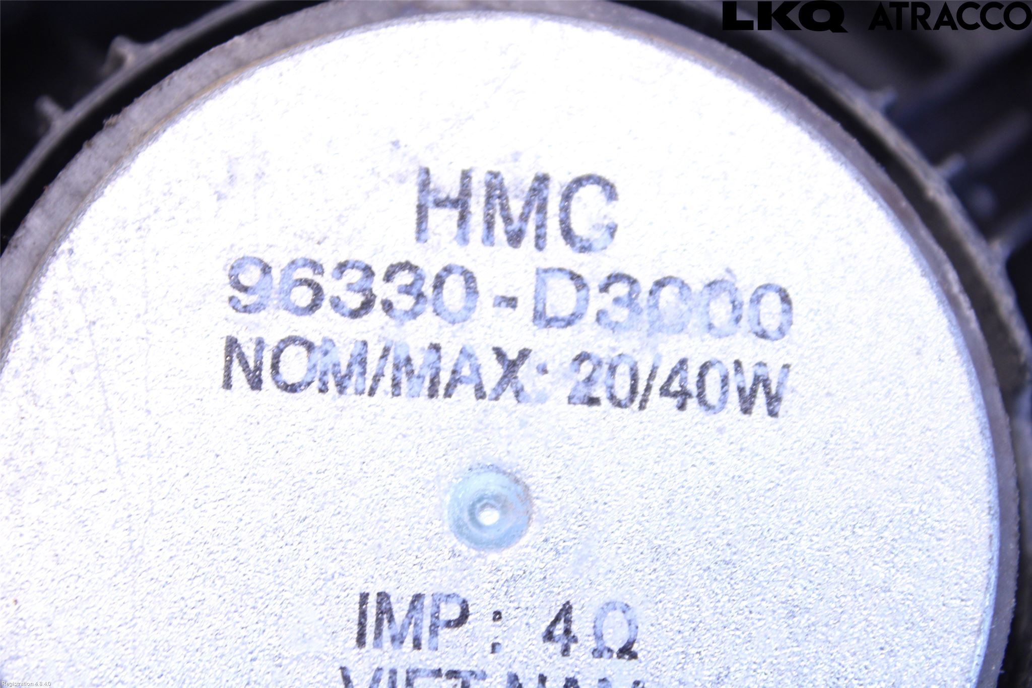 Hyundai TUCSON 05- Innr Høyttaler