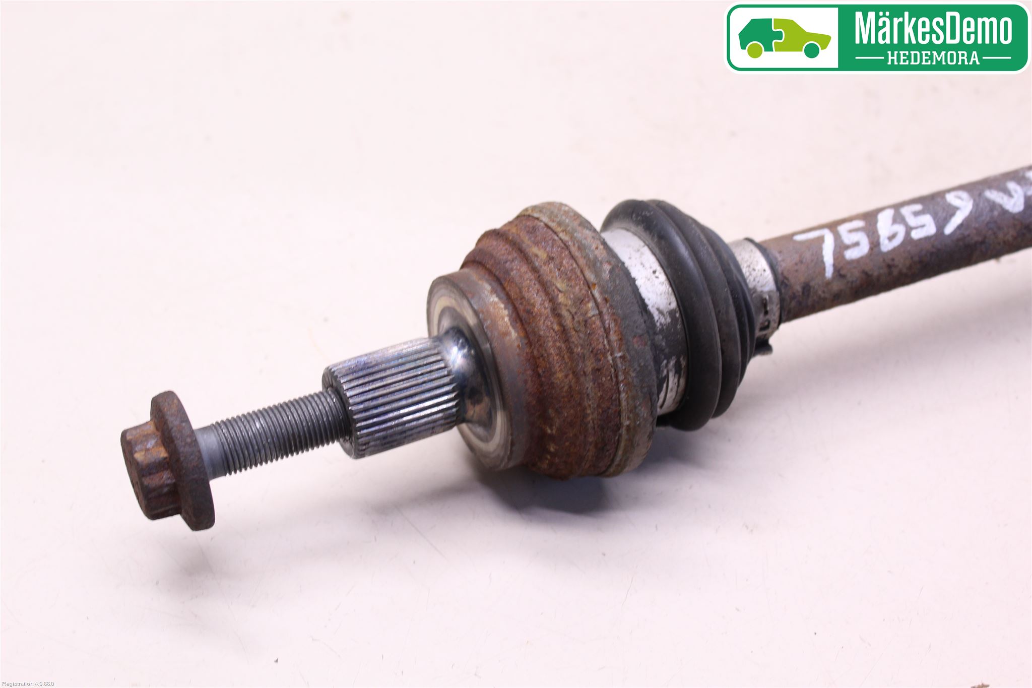 Volkswagen VW PASSAT CC 08-16 Drivaksel Bak Kompl Venstre