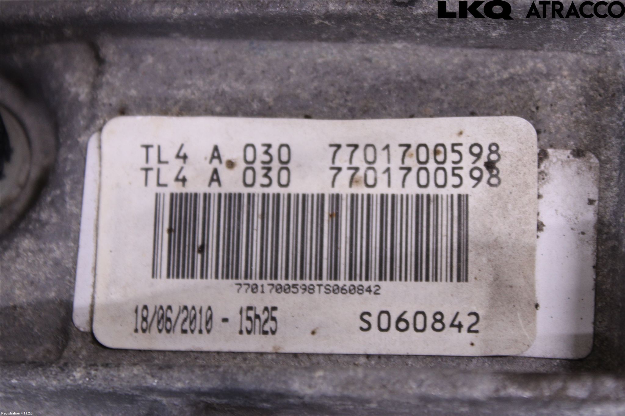 Renault MEGANE III 09-15 Gearkasse 6 Trinn