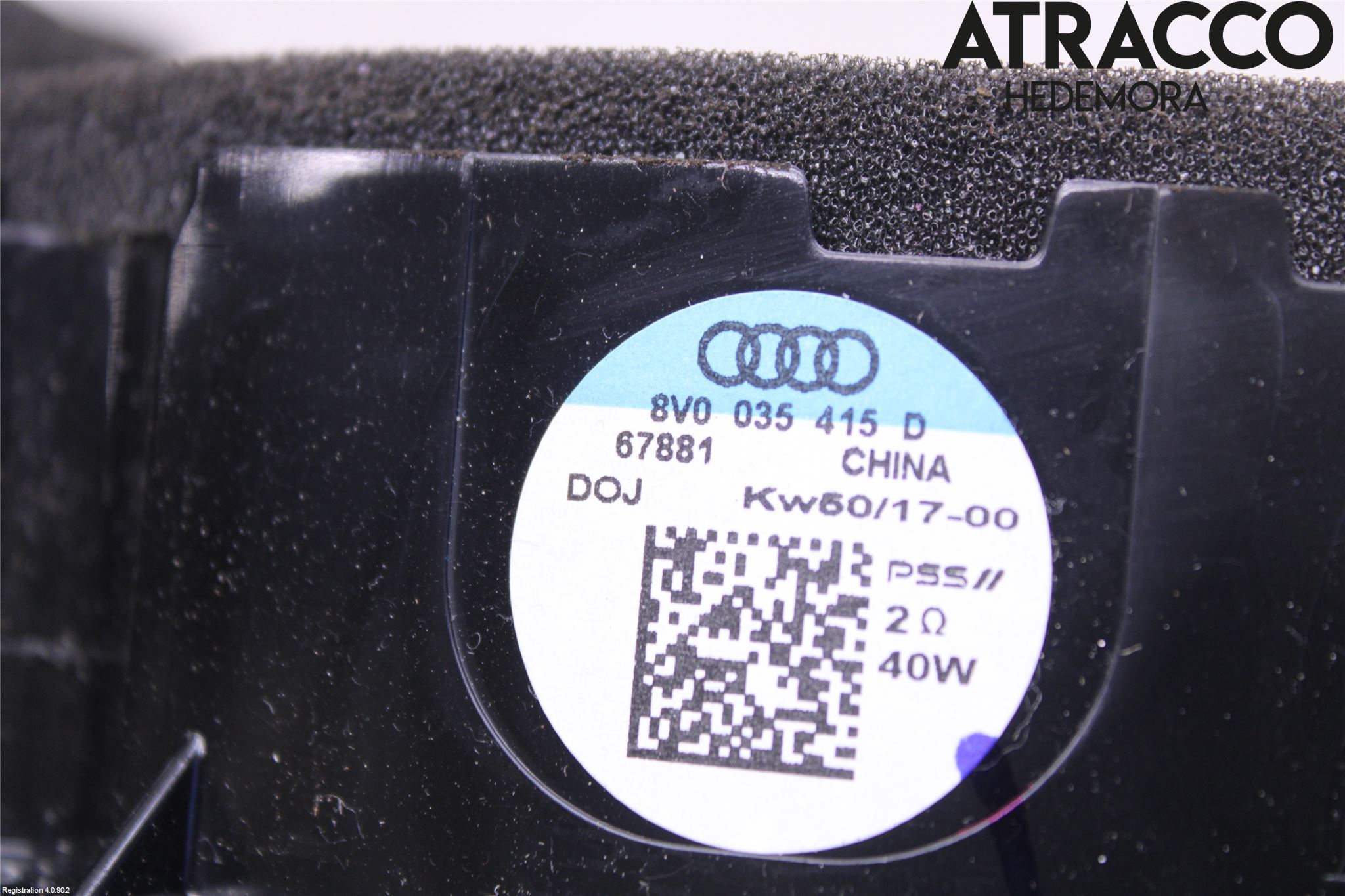 Audi A3/S3 8V 13-20 Innr Høyttaler