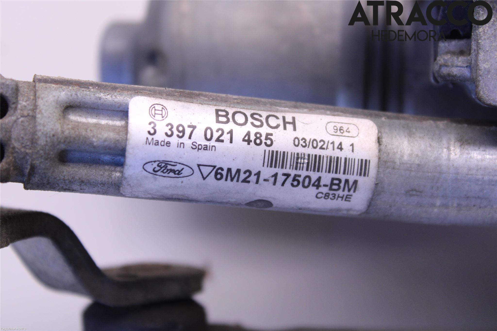 Ford S-MAX 06-15 Viskermotor Frontrute