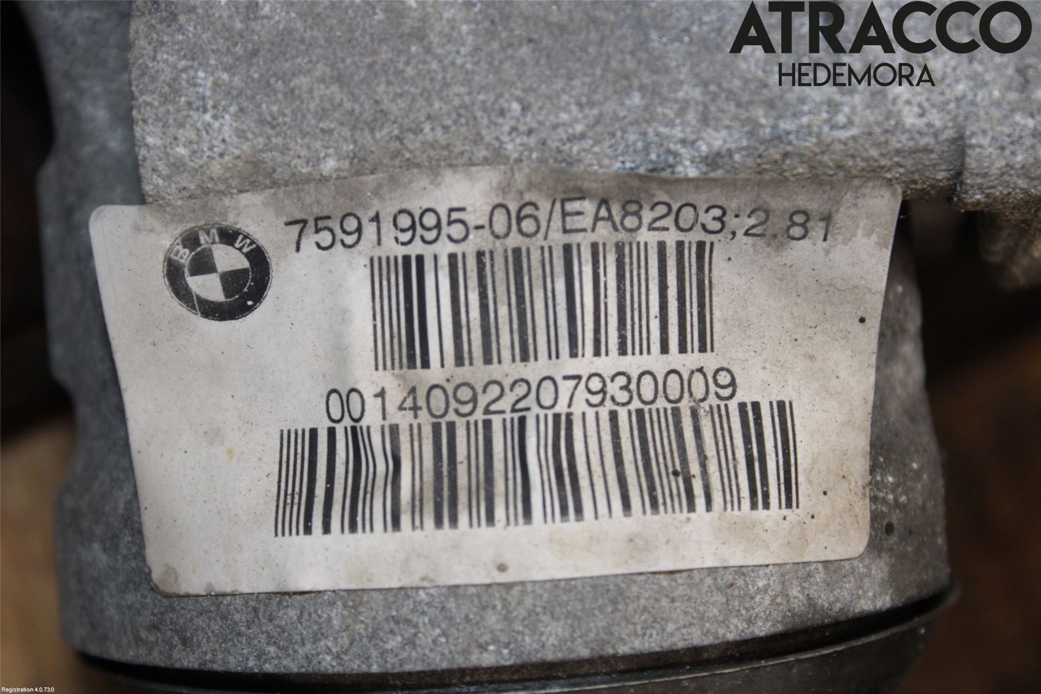 BMW 3 F30/F31/F80 12-19 Kardang Foran