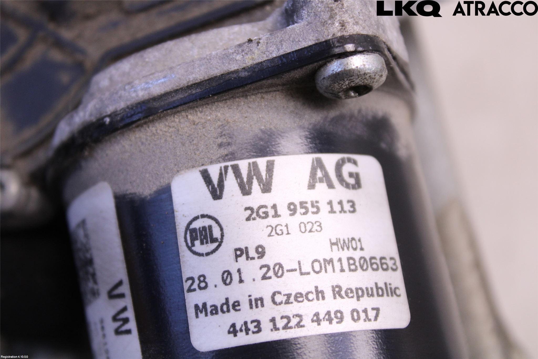 Volkswagen VW POLO VI 18->> Viskeroverføring Frontrute