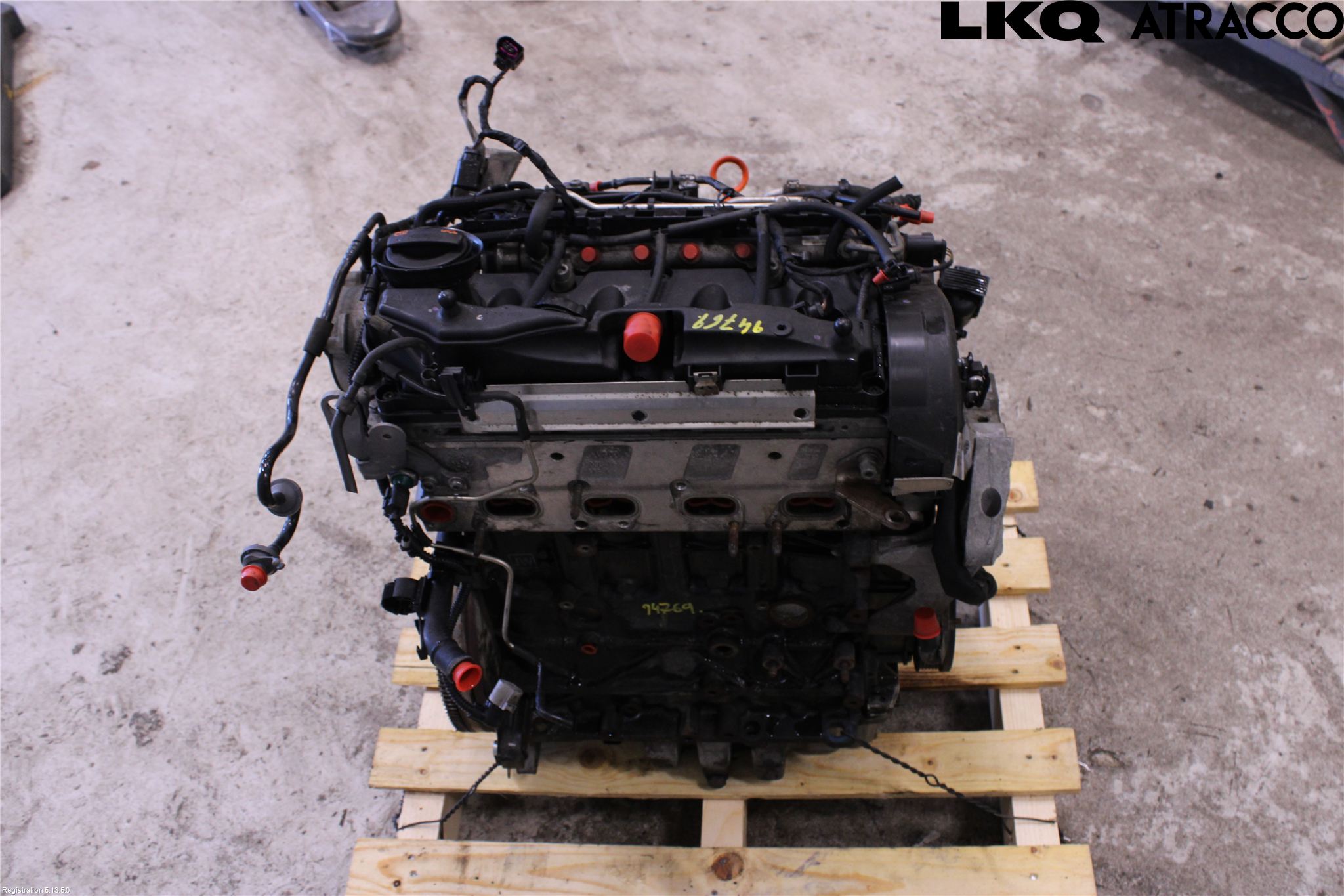 Volkswagen VW GOLF VI 09-13 Motor Diesel
