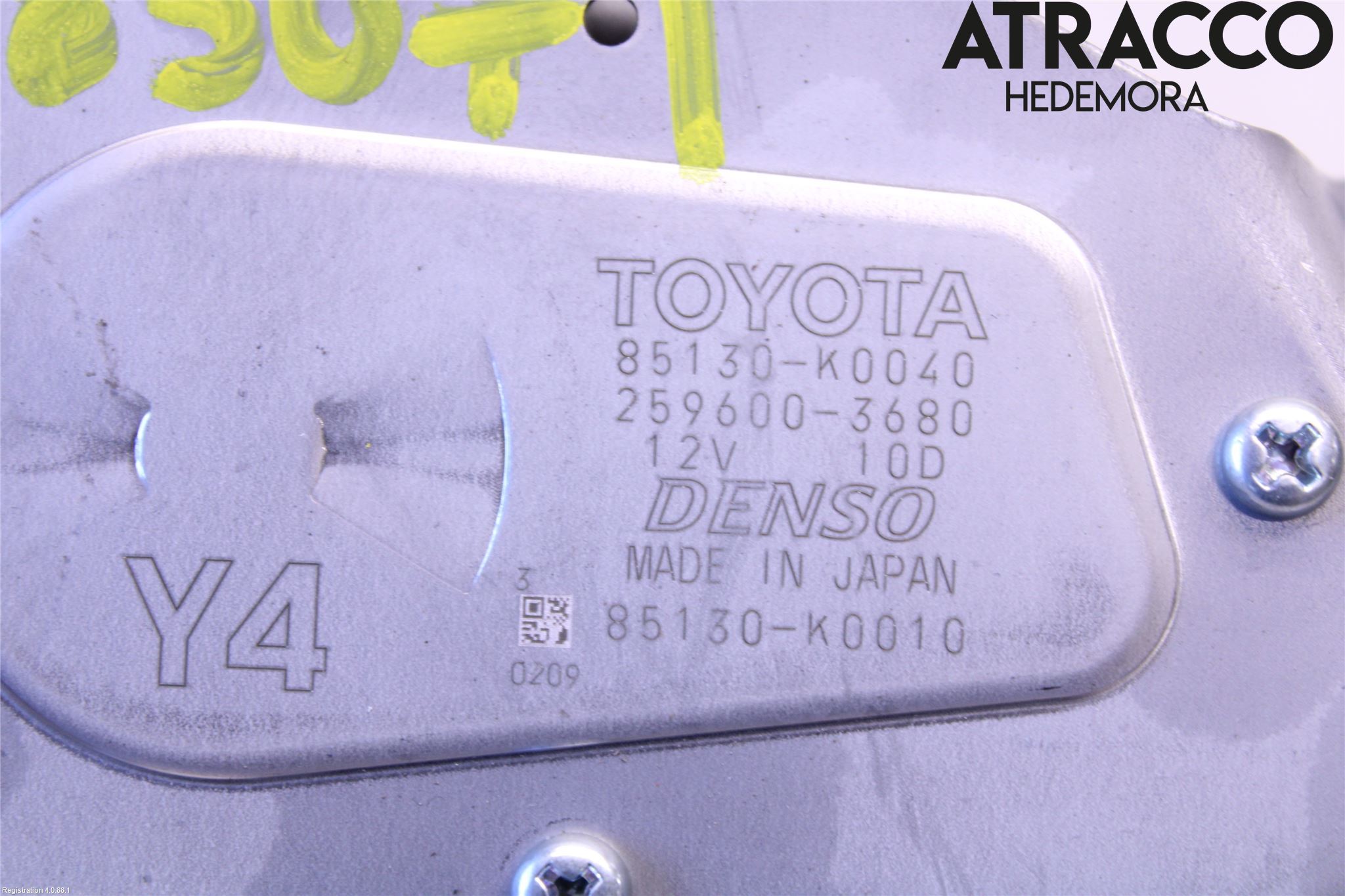 Toyota YARIS XP21 20- Viskermotor Bakluke