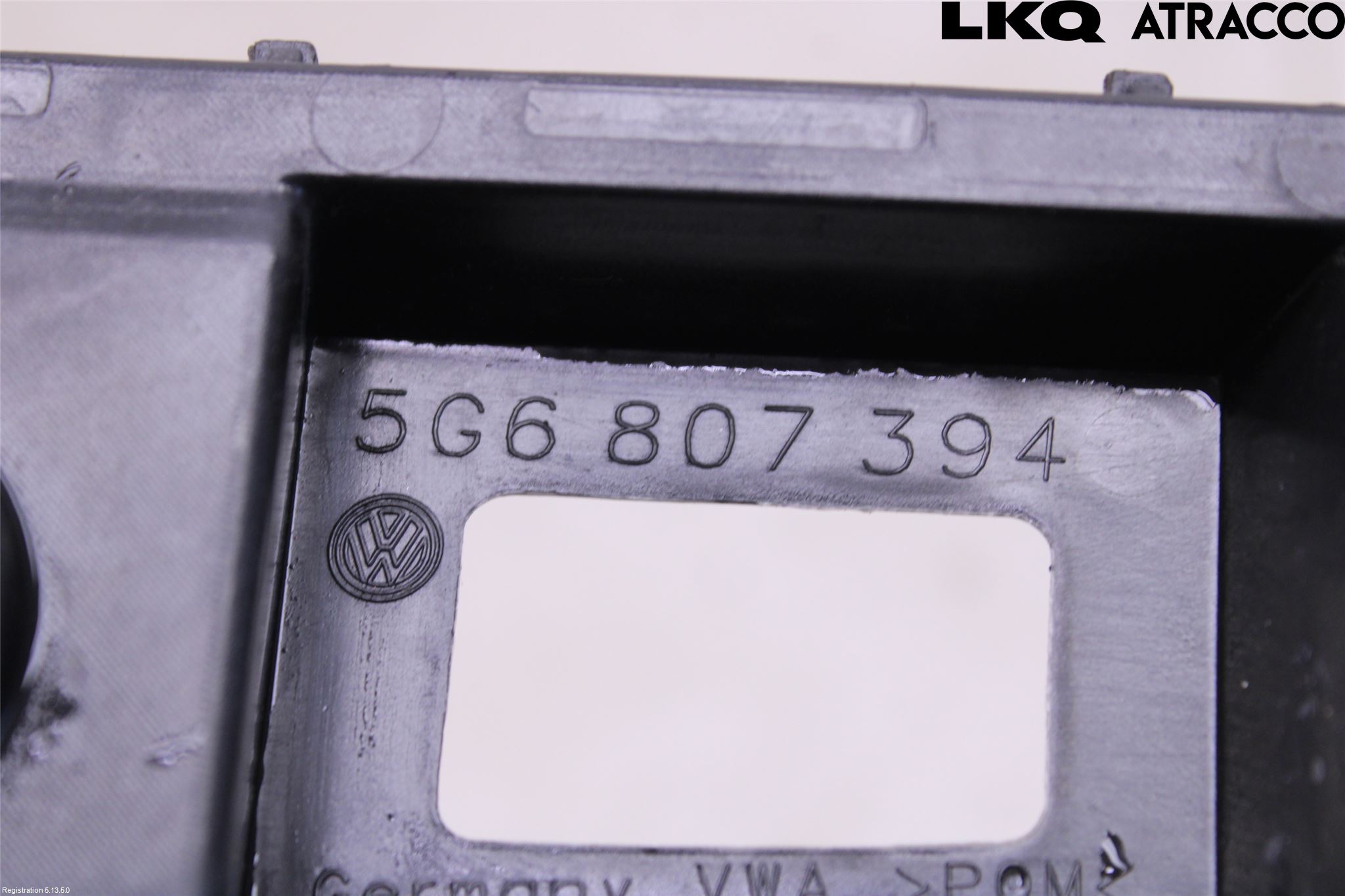 Volkswagen VW GOLF / E-GOLF VII 13-20 Støtfangerfeste Bak Høyre