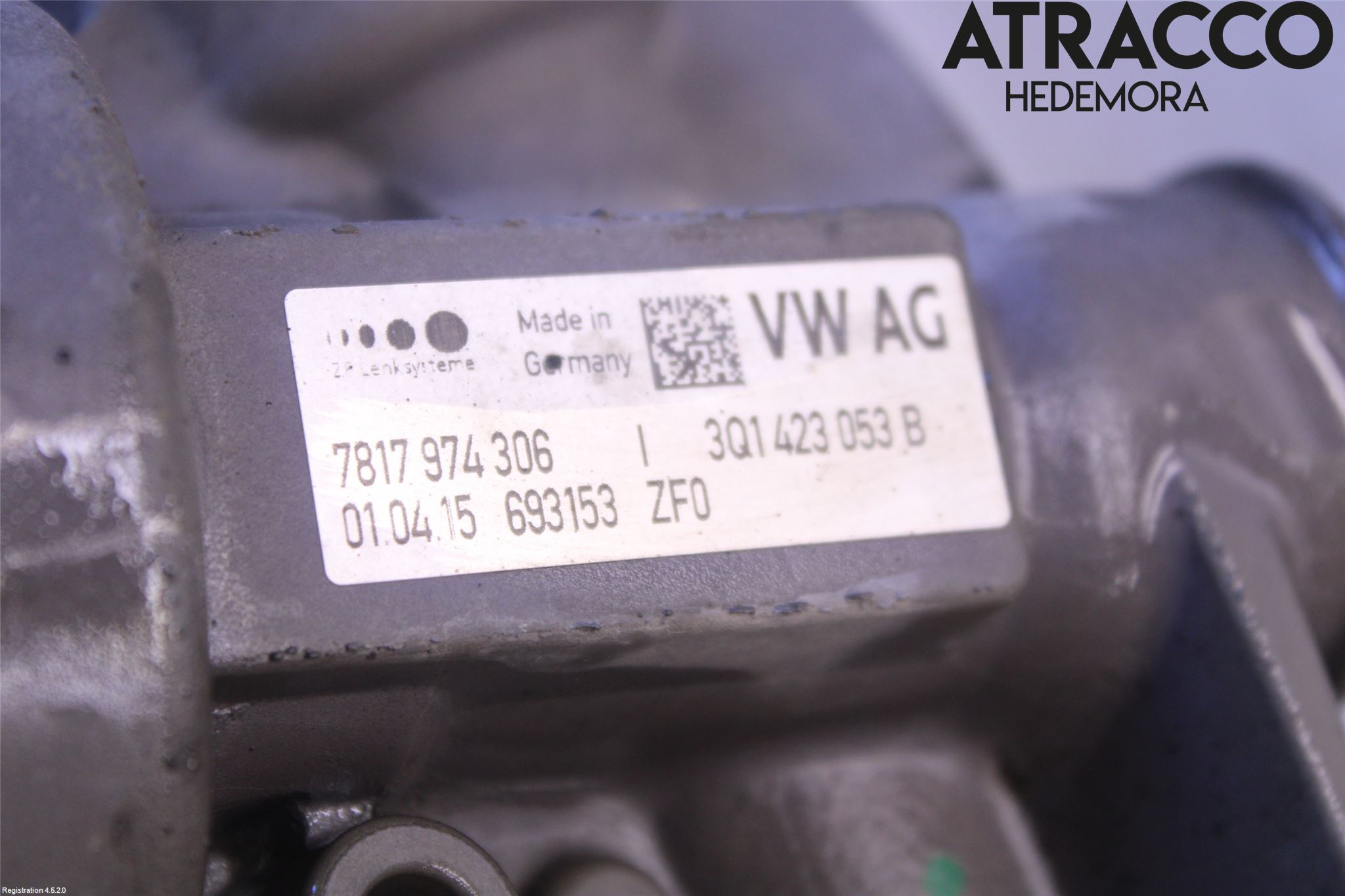 Volkswagen VW PASSAT 15-19 Styrväxel/Snäcka Elektrisk