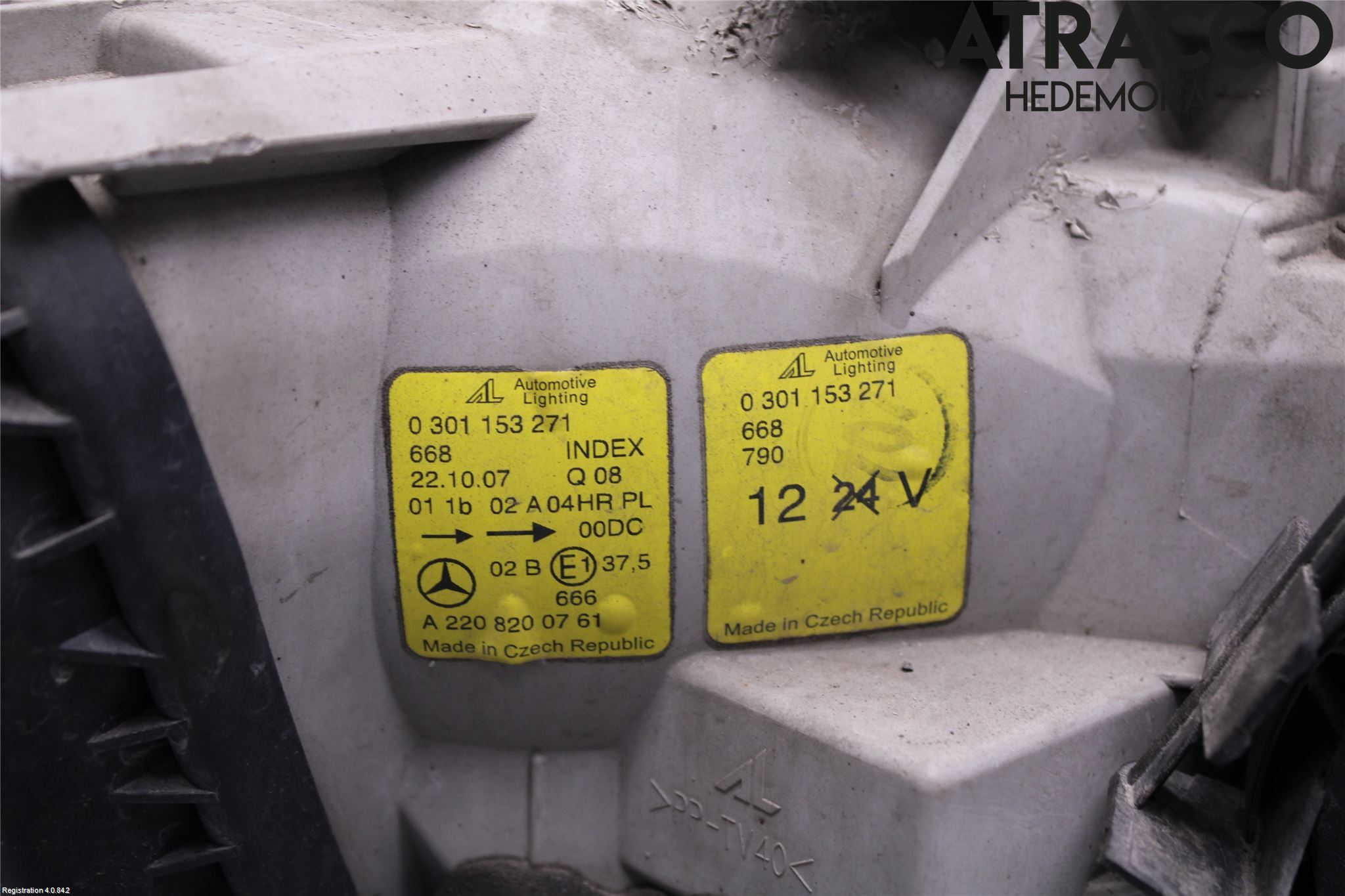 Mercedes-Benz MB S-KLASS (W220)  99-05 Frontlykt Venstre