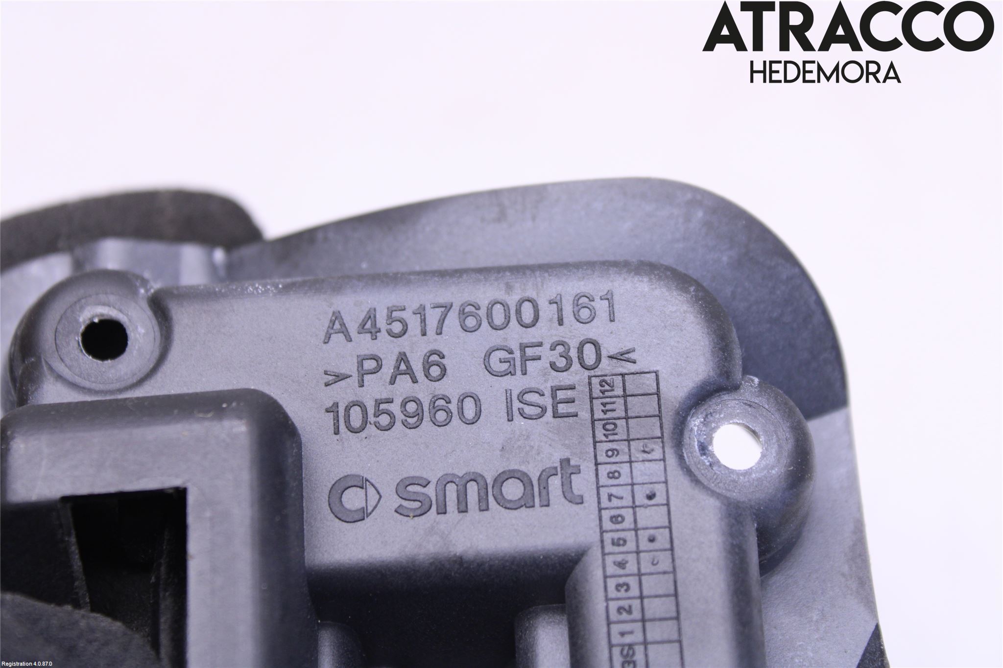Smart FORTWO II 07-14 Innr Dørhandtak V Indre