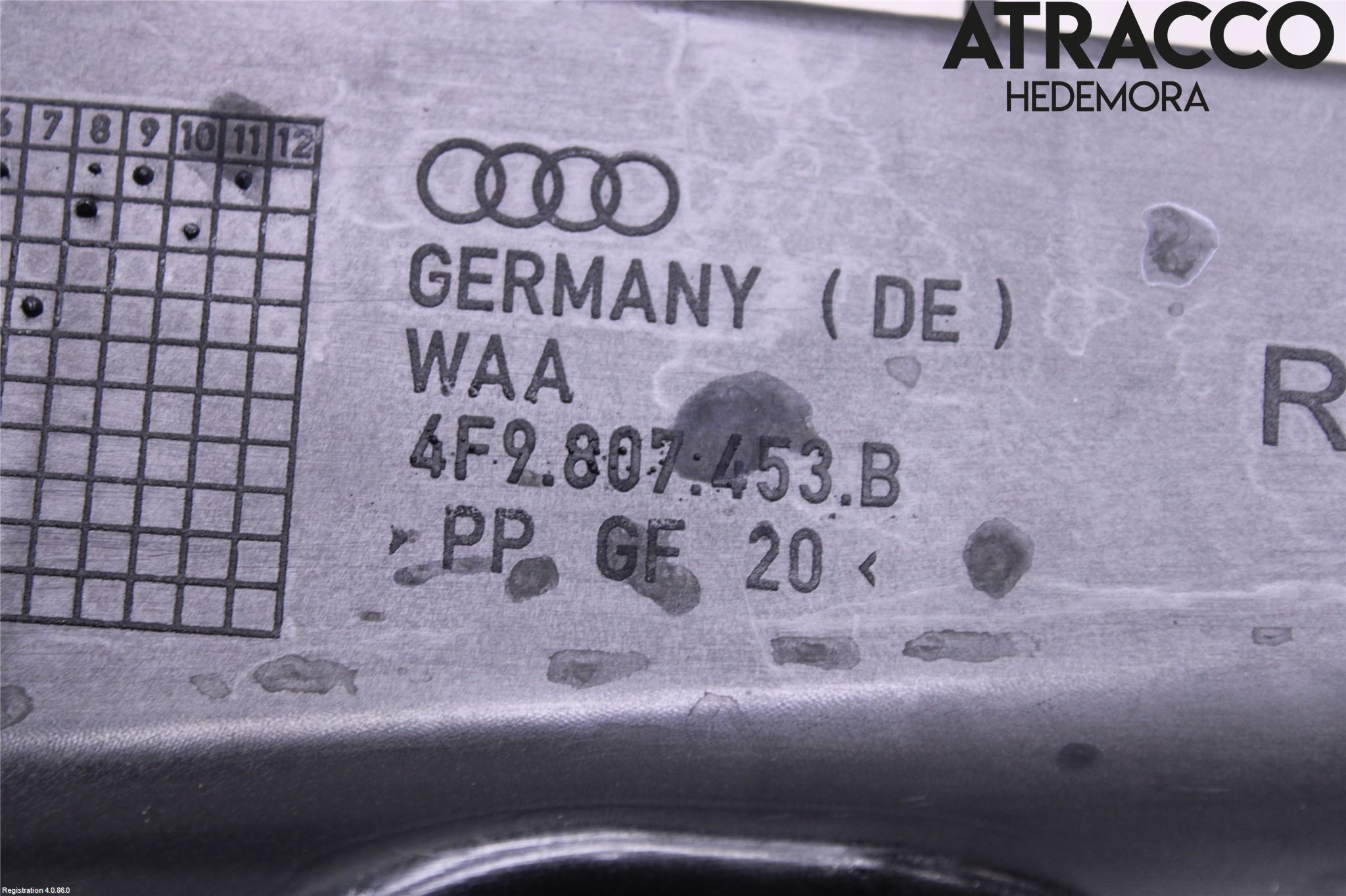 Audi A6/S6     05-11 Støtfanger Bak Bjelke