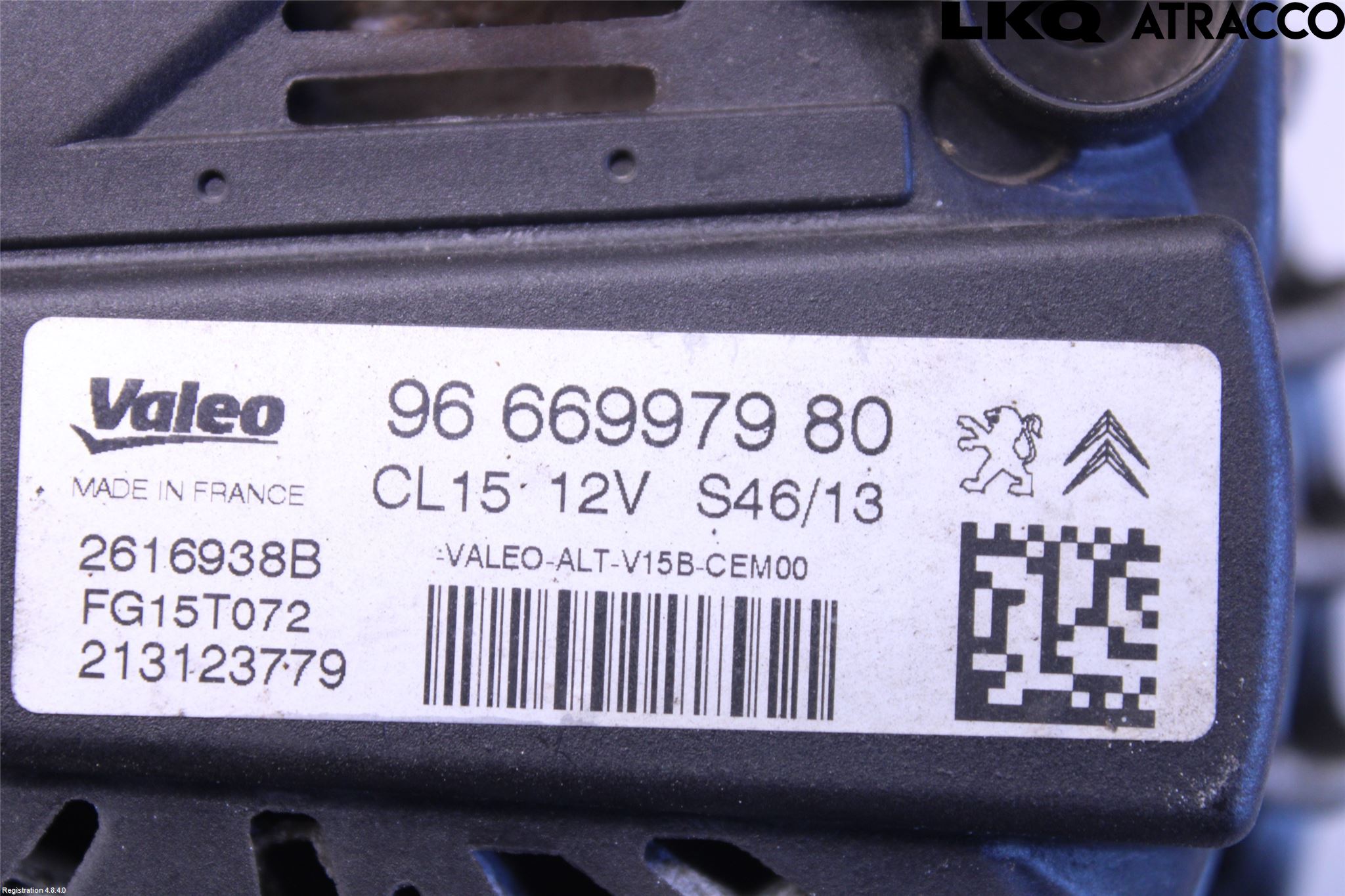 Peugeot 308 14-21 Dynamo
