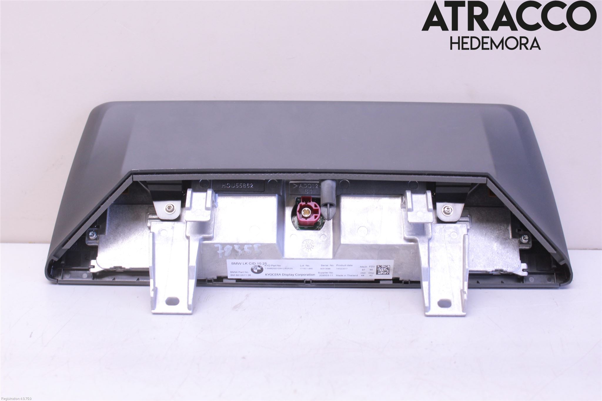 BMW 5 G30/G31/F90 17-23 Instr Skjerm Dvd-Gps-Ac-Tlf