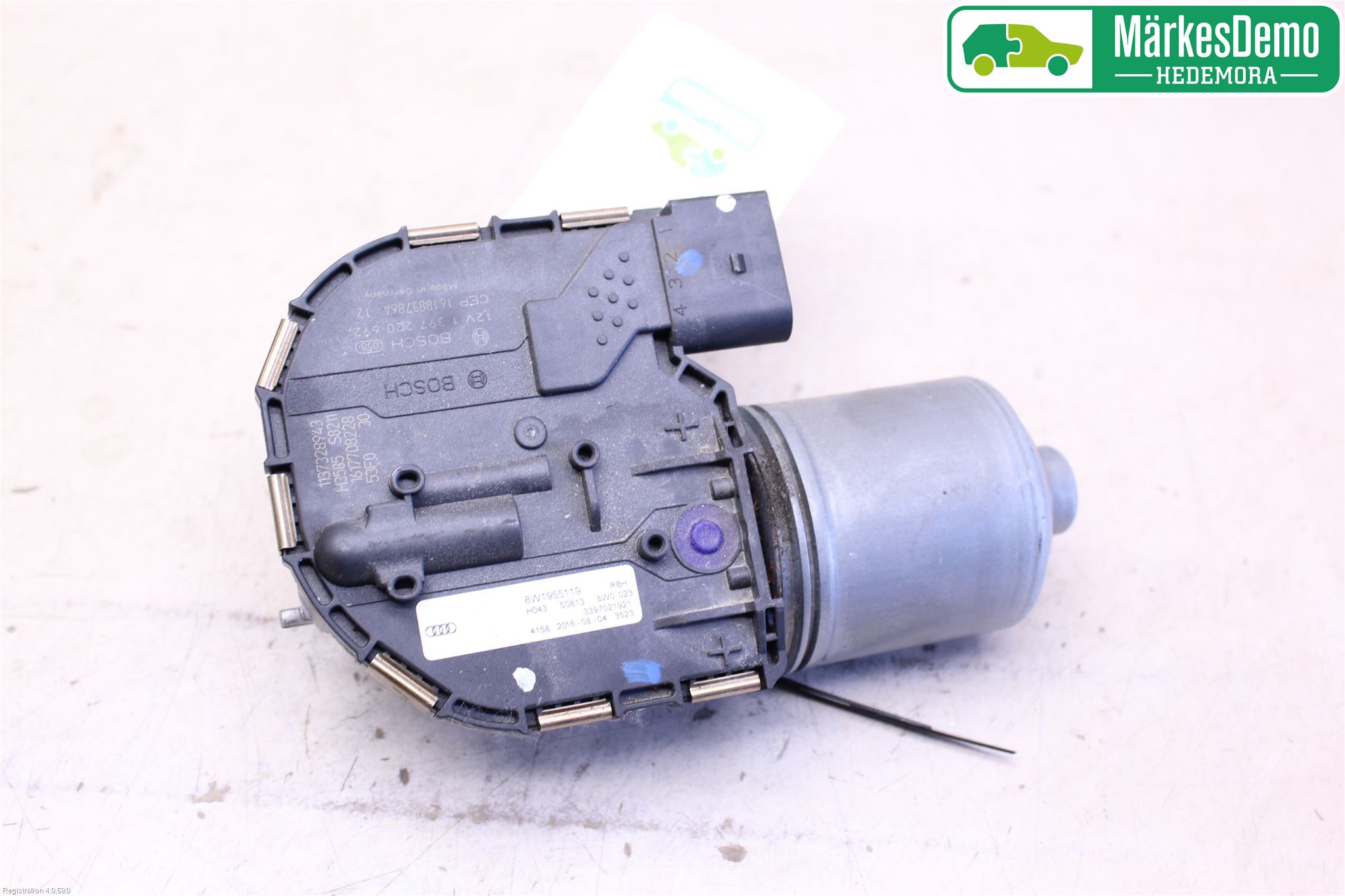 Audi A4/S4 B9 16-19 Viskermotor Frontrute