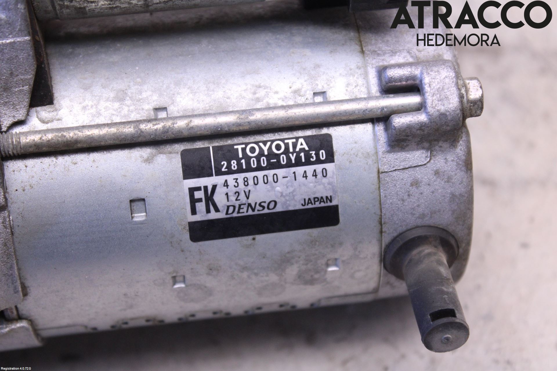 Toyota YARIS XP130 15-20 Startmotor