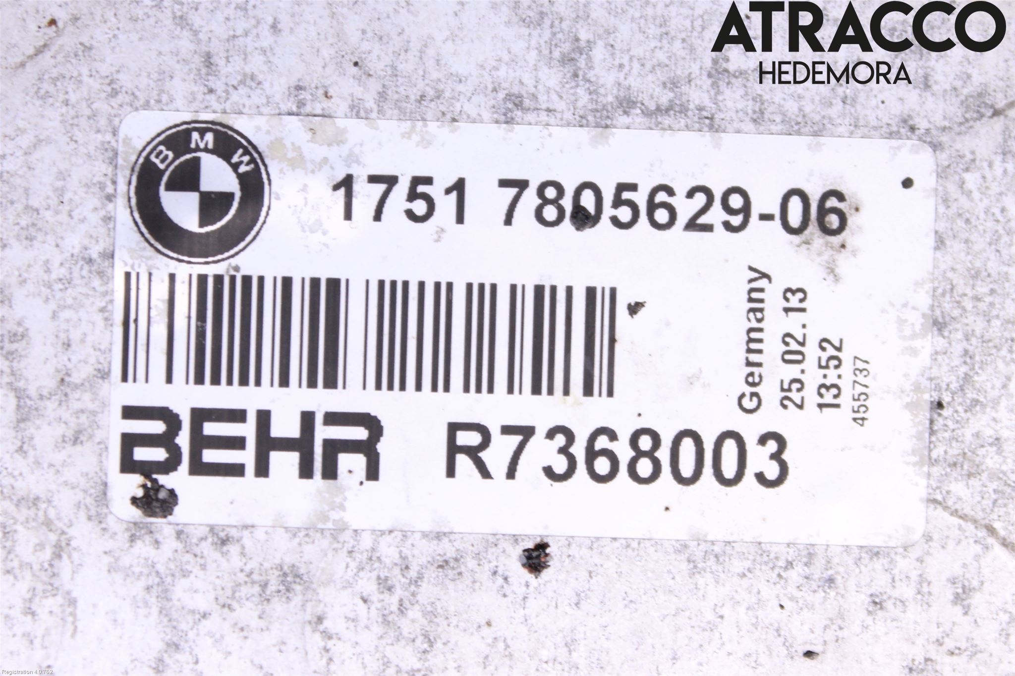 BMW 5 F10/F11/F18 09-17 Intercooler Radiator
