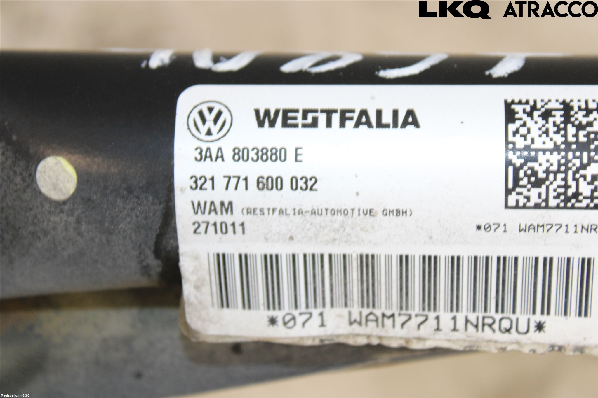 Volkswagen VW PASSAT 11-14 Tilhengerfeste