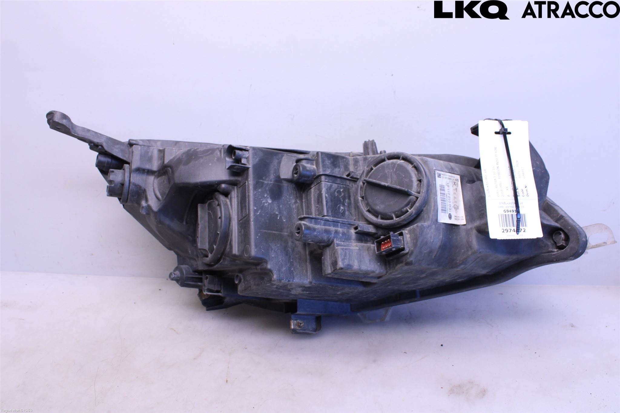 Opel ASTRA J 10-15 Frontlykt Venstre