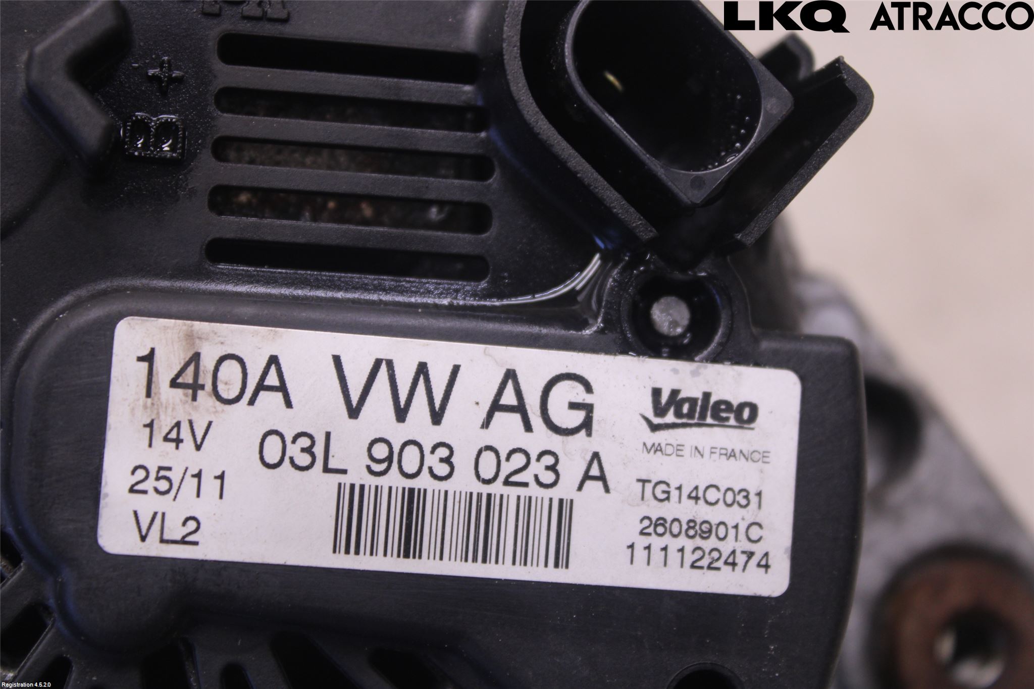 Volkswagen VW GOLF VI 09-13 Dynamo