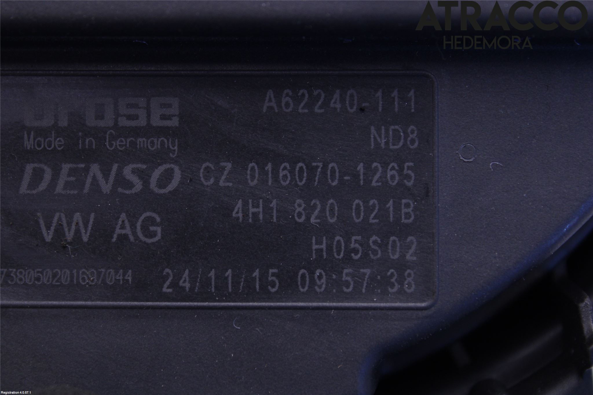 Audi A6 ALLROAD 12-18 Varme Ac Varmeapparatvifte