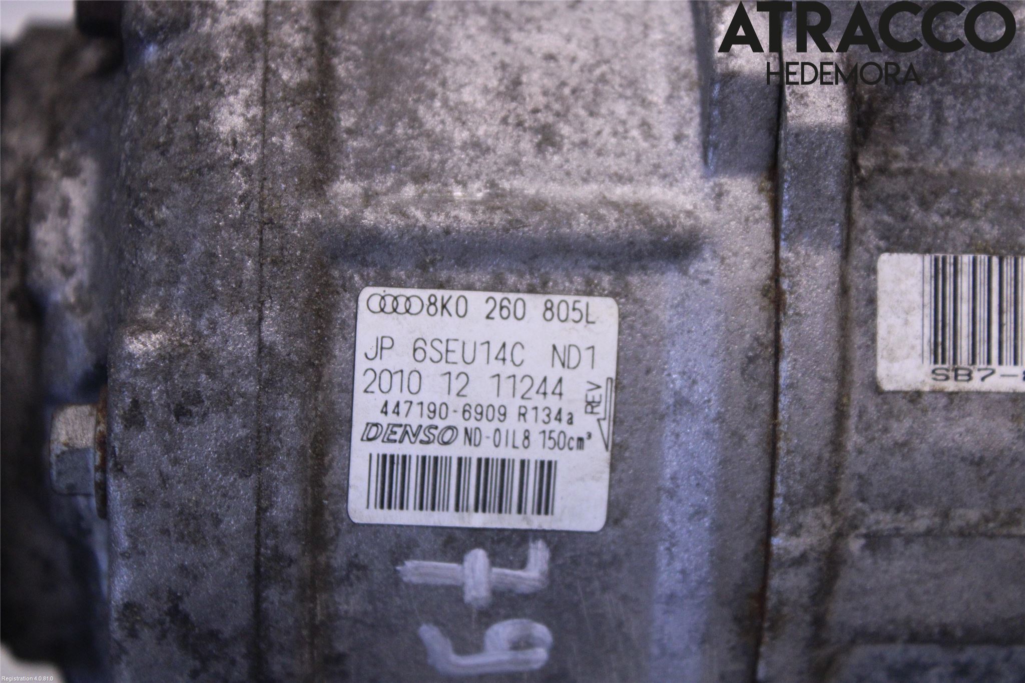 Audi Q5 09-16 Varme Ac Kompressor