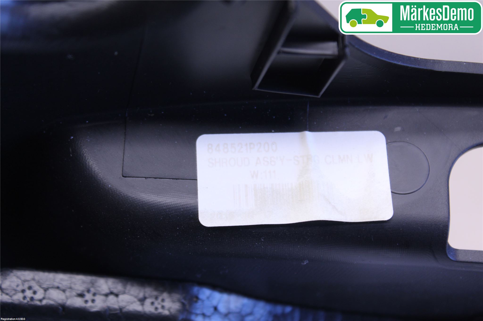 Kia VENGA 10-19 Rattdeksel - Deksler