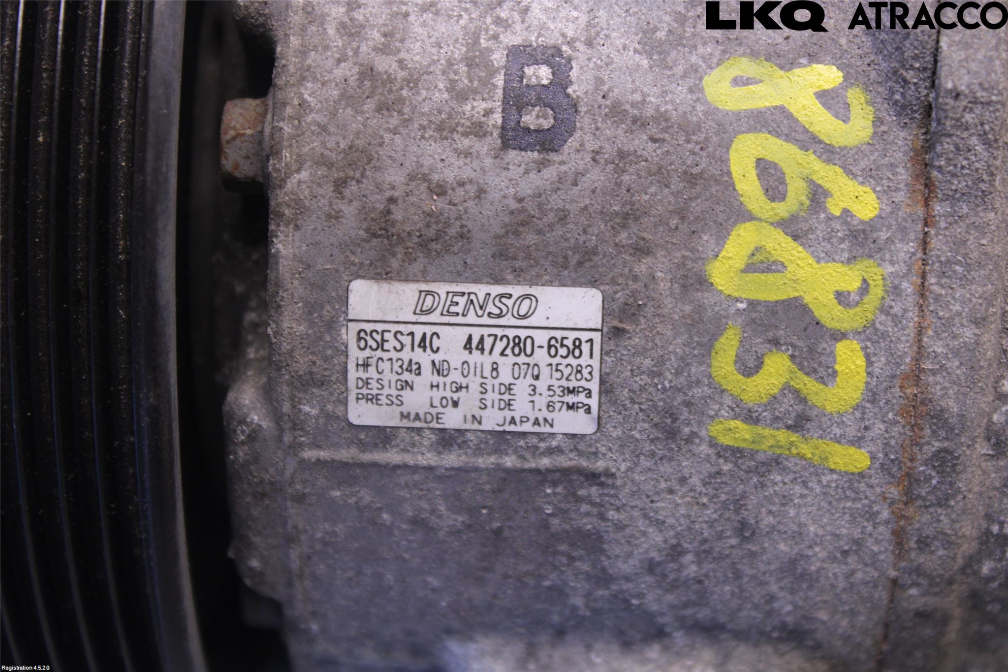Toyota AURIS 13-19 Varme Ac Kompressor