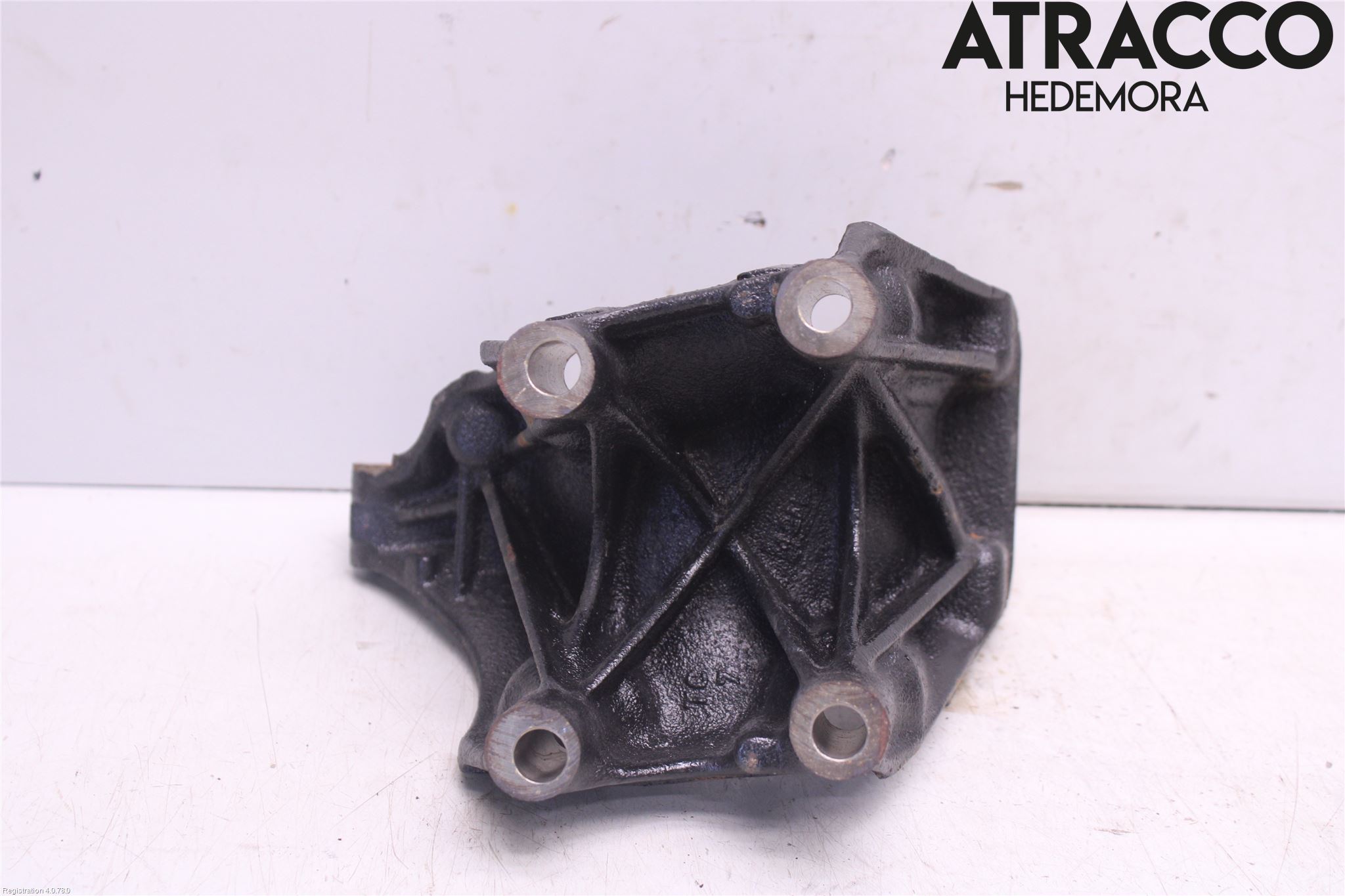 Audi A4/S4 B9 16-19 Motor Feste Stål-Alu