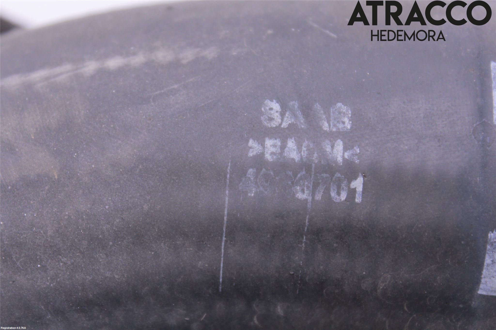 Saab 9-5 -05 Intercooler Rør-Slange