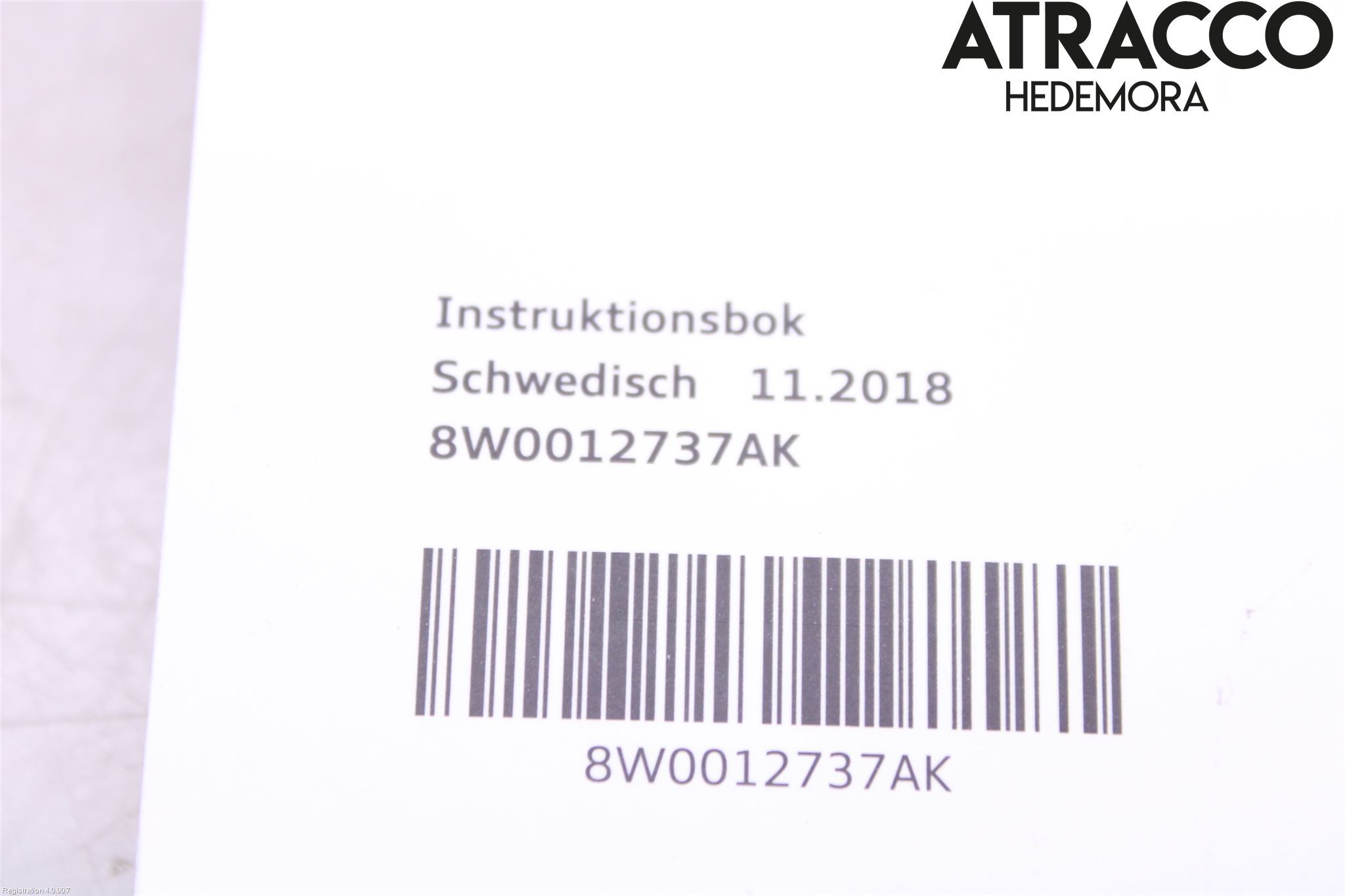 Audi A4/S4 B9 20- Instruksjonsbok