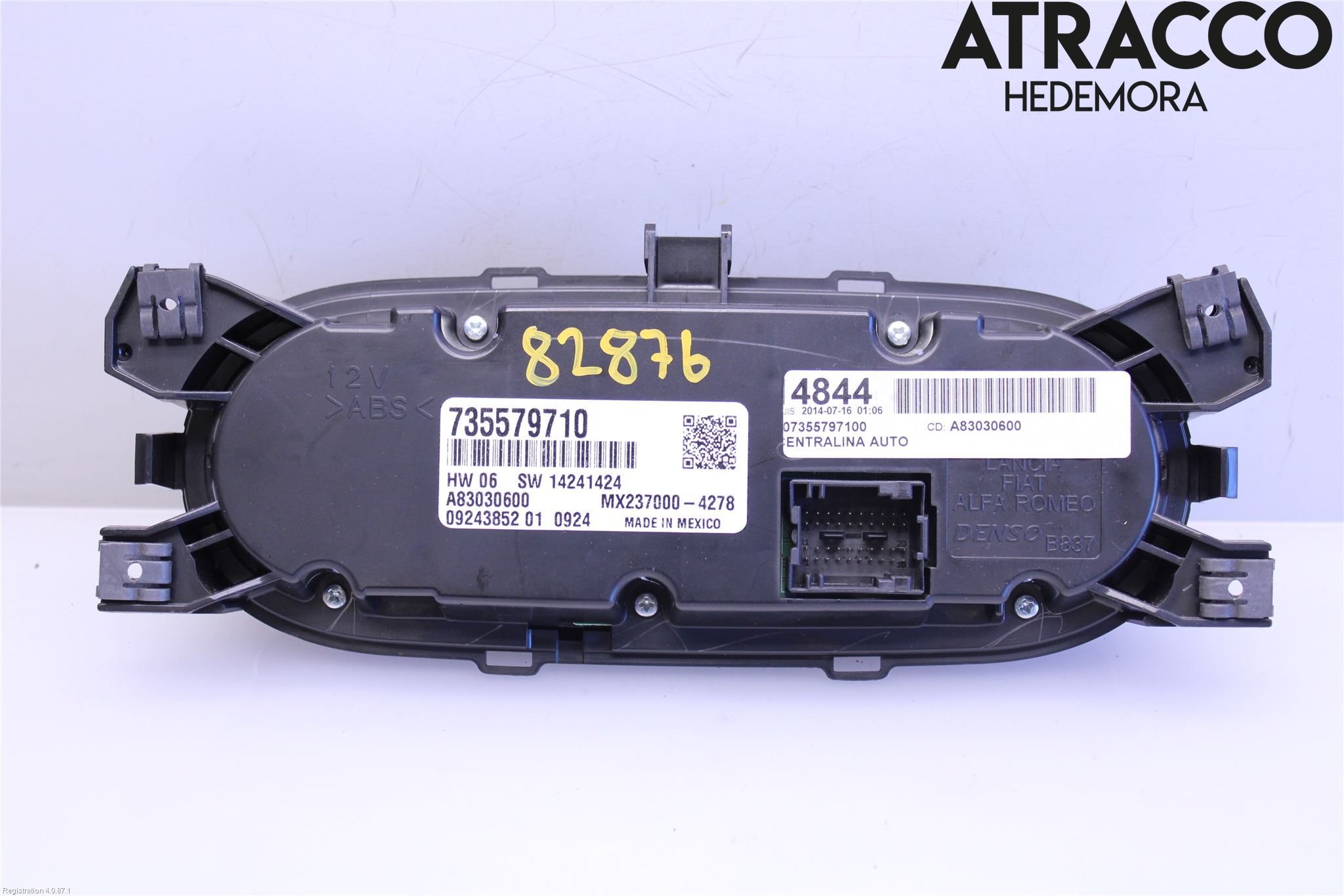 Fiat 500L 13-19 Varme Ac Betjening-Display