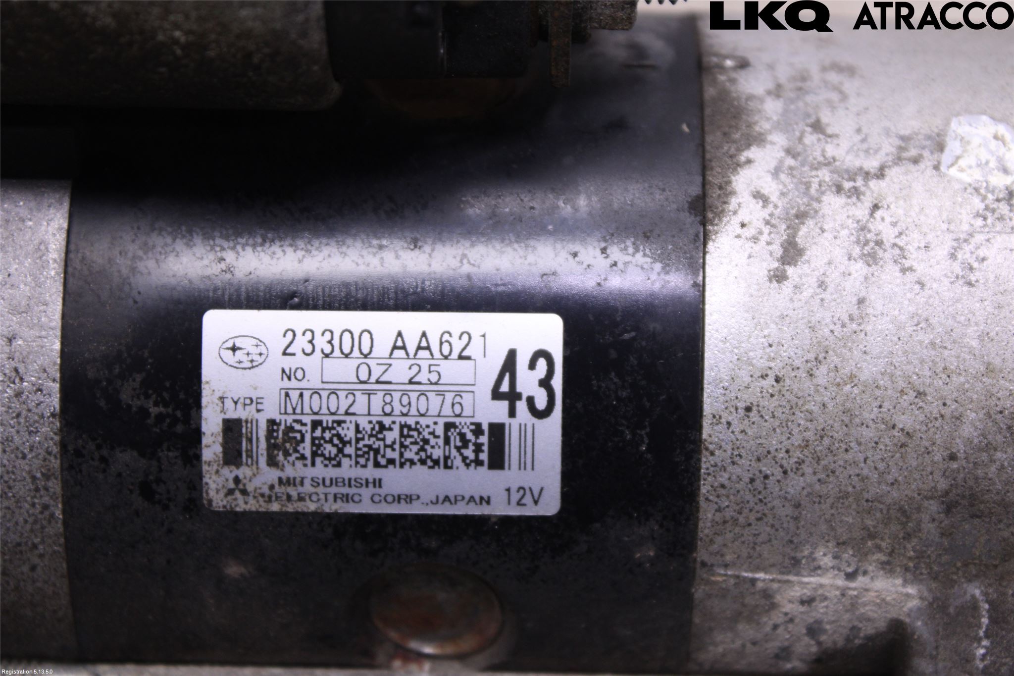 Subaru OUTBACK 10-15 Startmotor Diesel