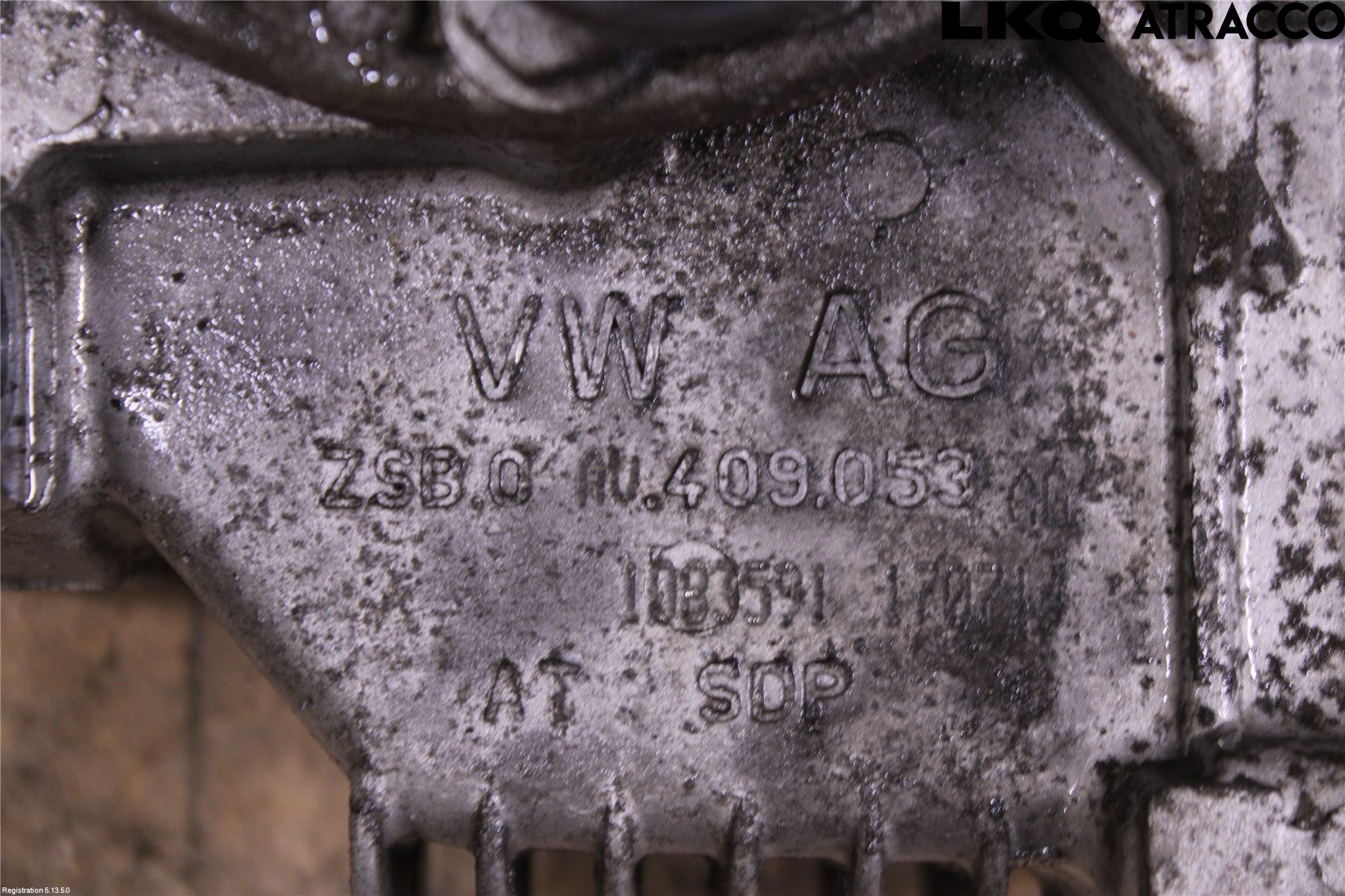Volkswagen VW PASSAT 11-14 Gearkasse Fordelingskasse