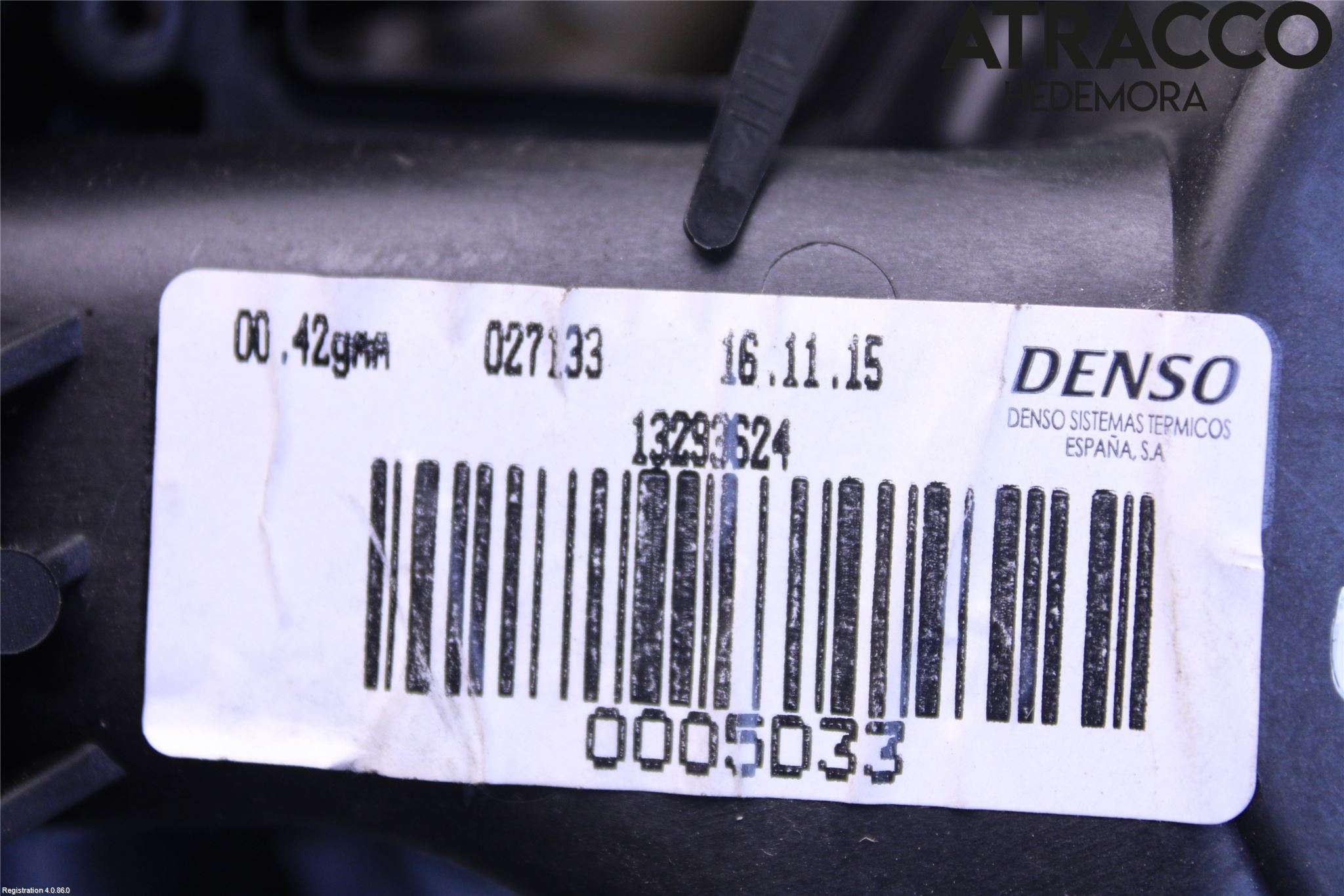Opel CORSA E 15-19 Varme Ac Varmeapparatvifte