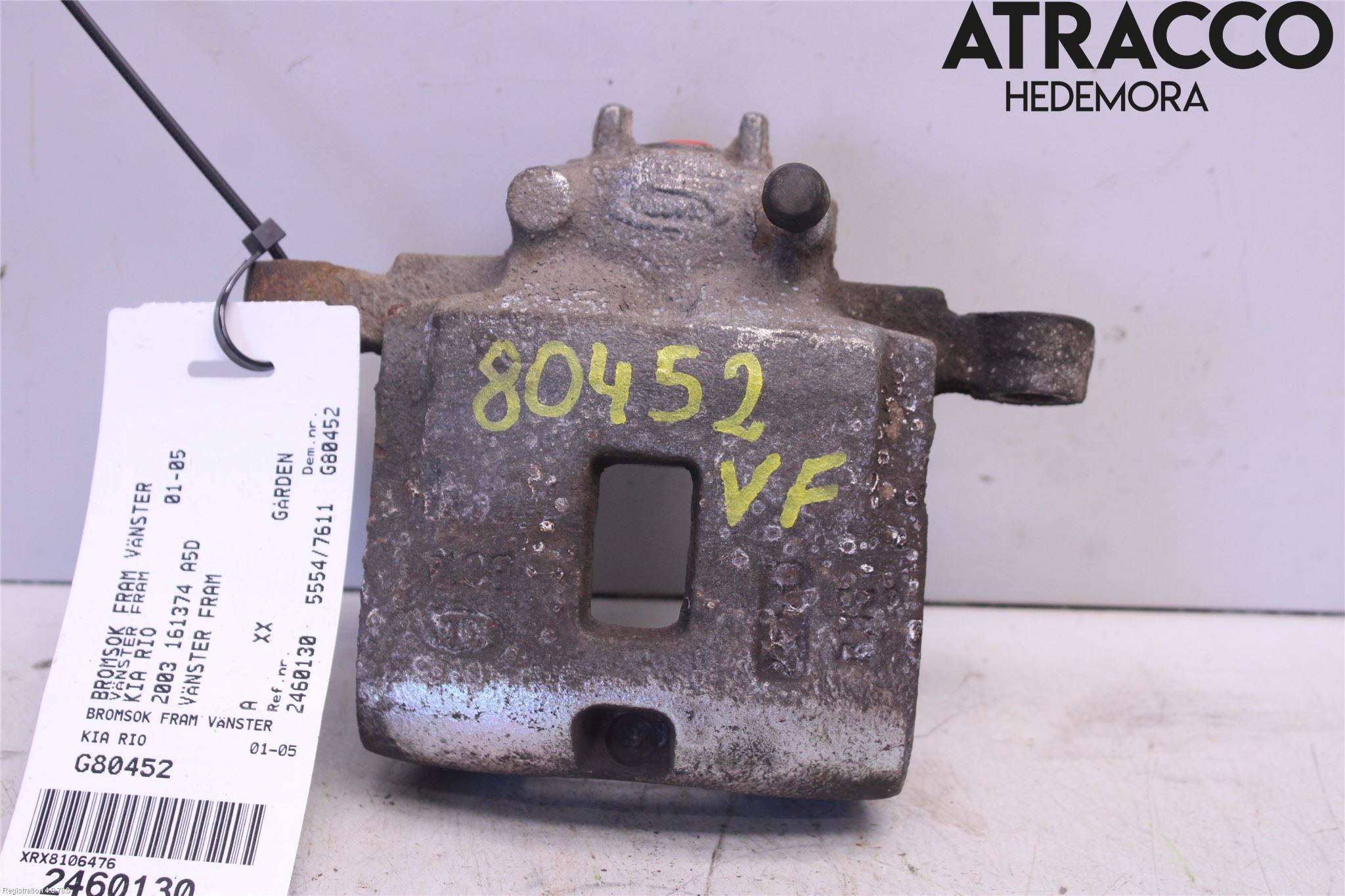 Kia RIO           01-05 Bremsecaliper Foran Venstre