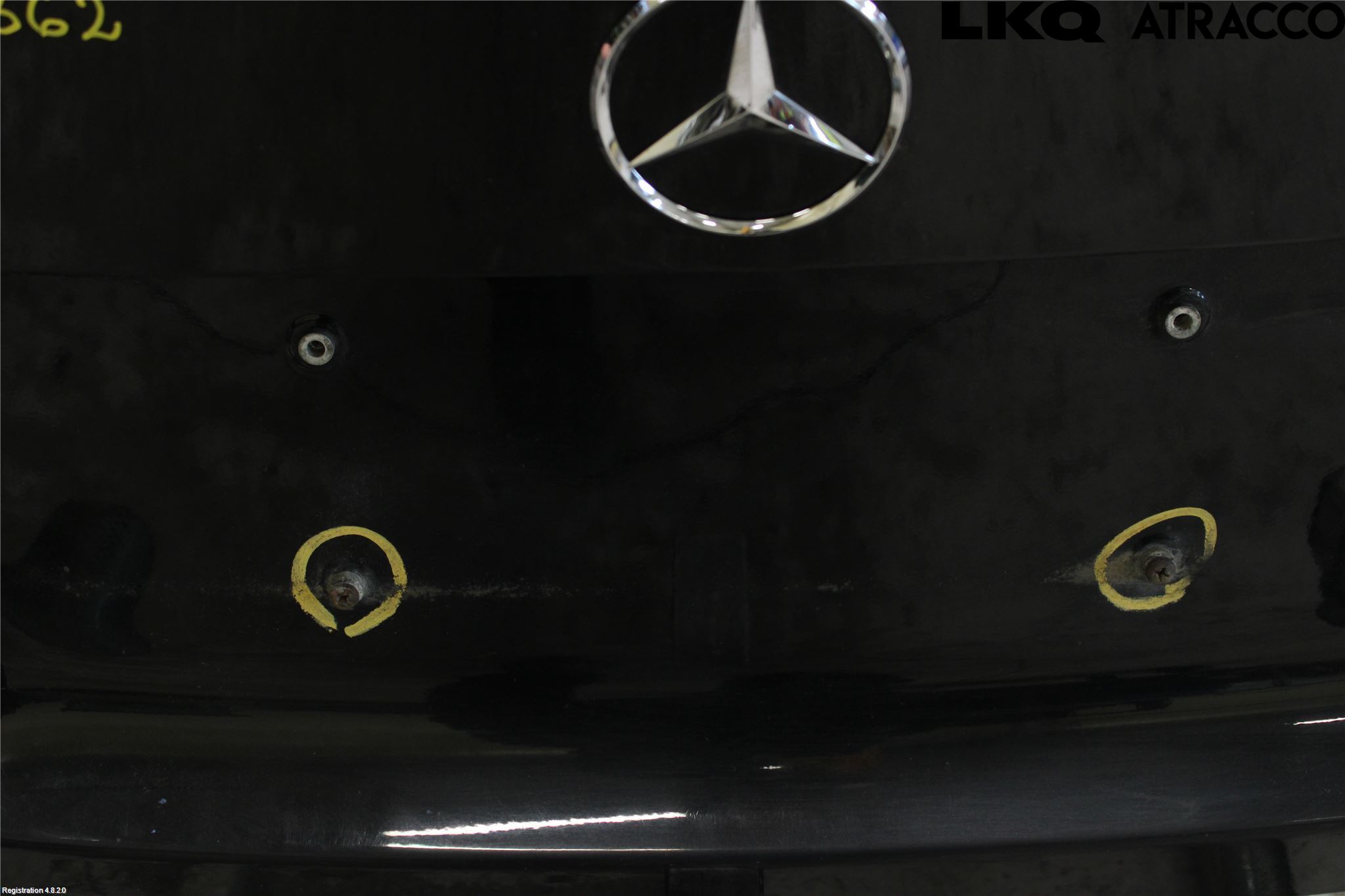 Mercedes-Benz MB C-KLASS (W204) 07-15 Bakluke Koffertlokk