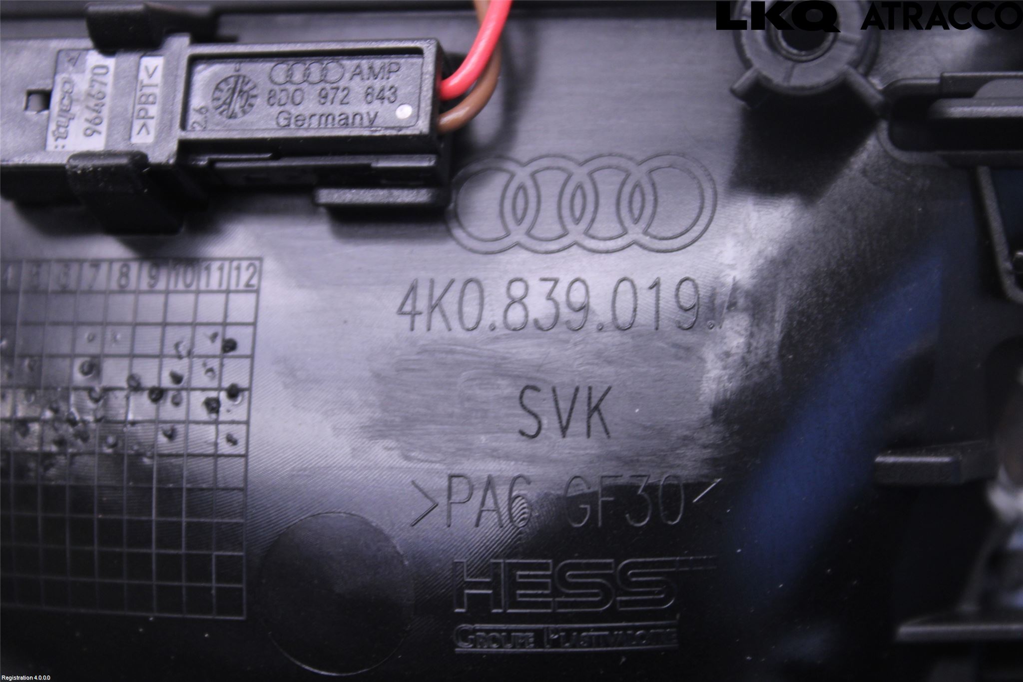 Audi A6 F2/C8 19- Innr Dørhandtak V Indre