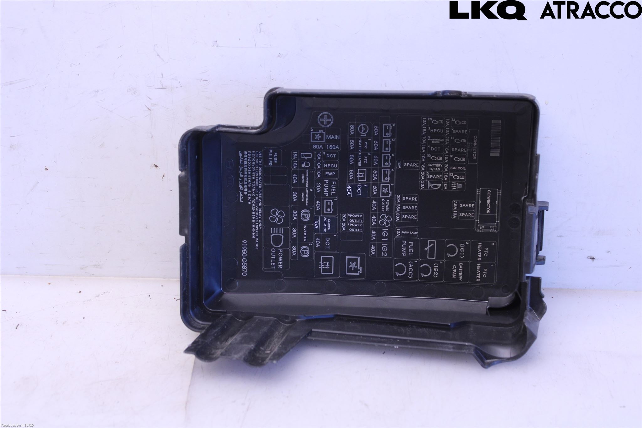 Kia NIRO (DE) 17-22 Batterikasse - Feste - Holder