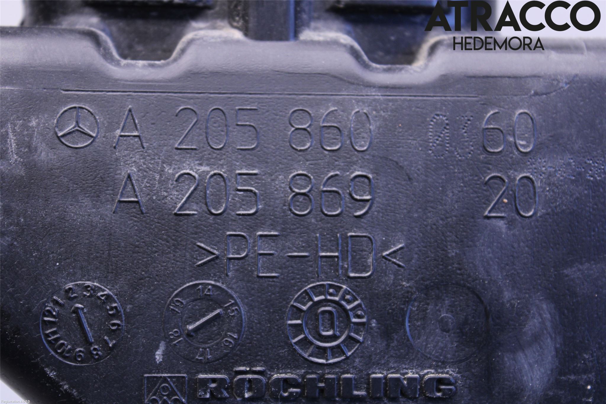 Mercedes-Benz MB GLC-KLASS (X253/C253) 15-22 Spylerbeholder Frontrute