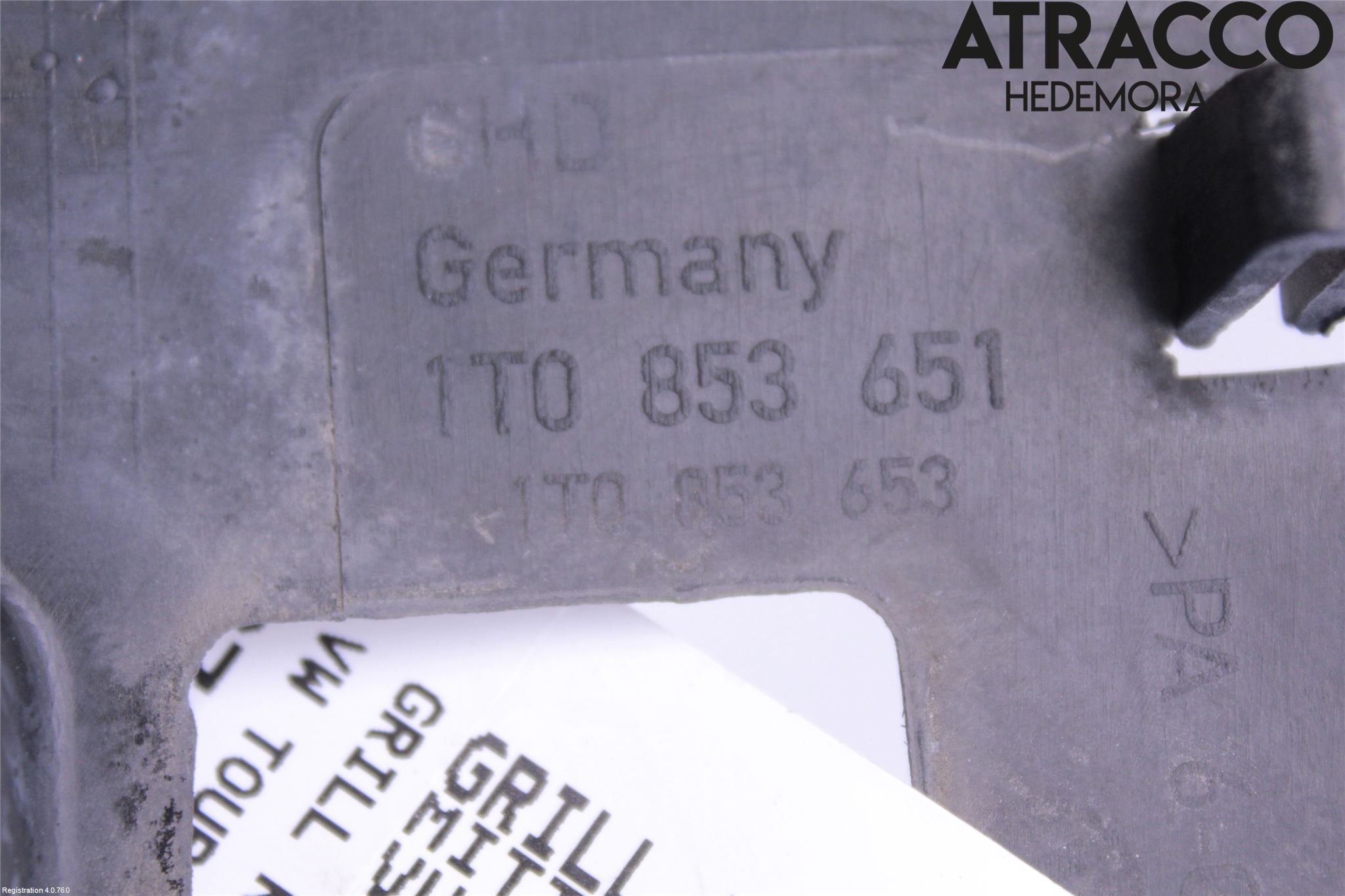 Volkswagen VW TOURAN 03-10 Grill Komplett