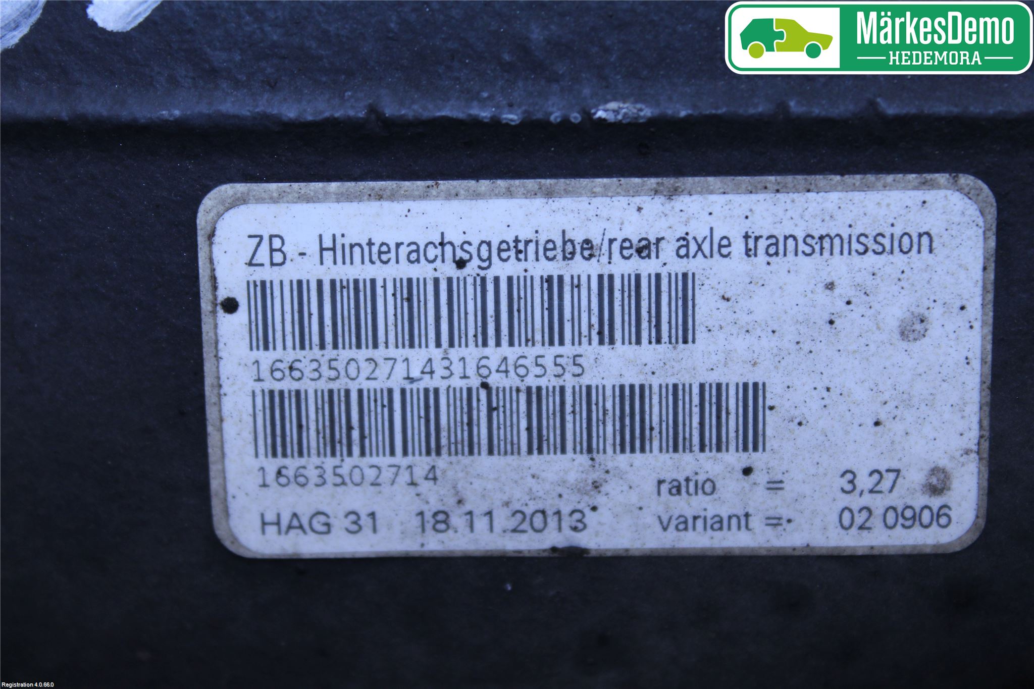Mercedes-Benz MB GL/GLS-KLASS (X166) 12-19 Bakaksel Kardang Bak -Diff
