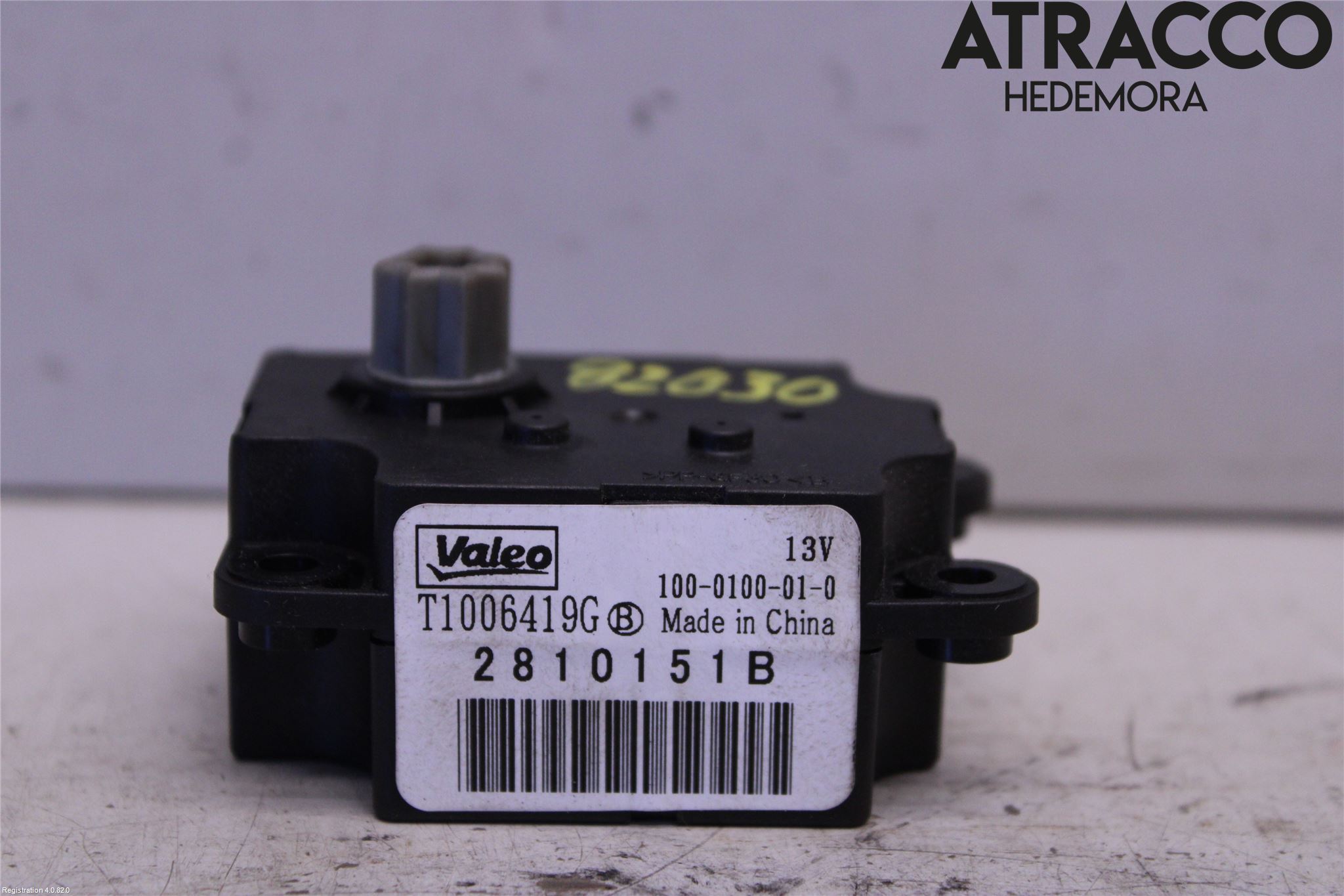 Opel MOKKA 13-20 Varme Regulering Motor