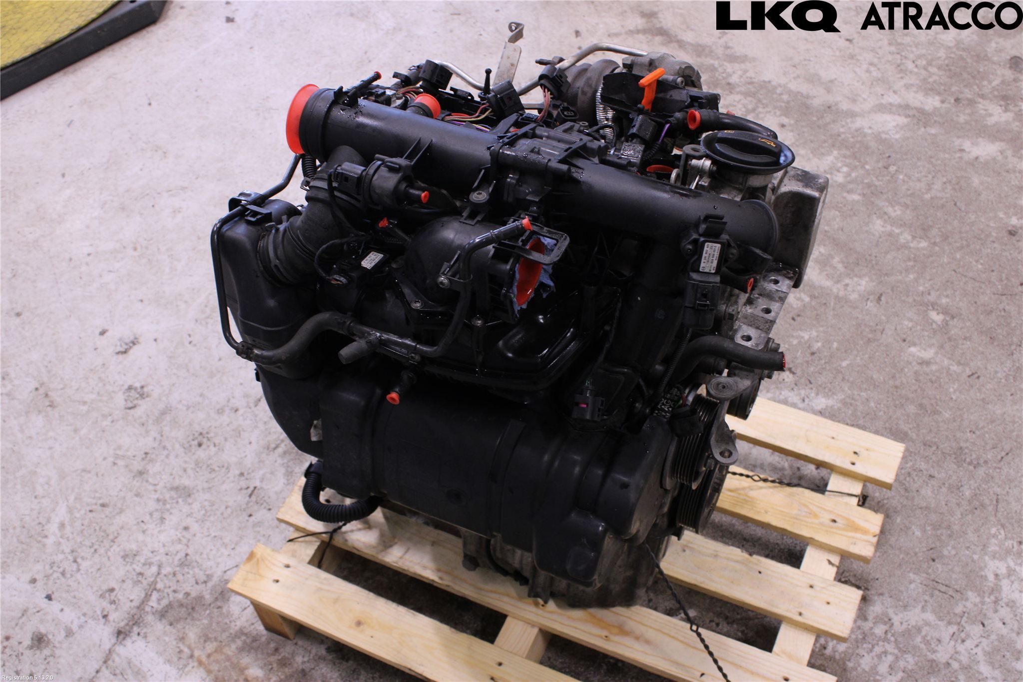 Volkswagen VW POLO 10-17 Motor Bensin