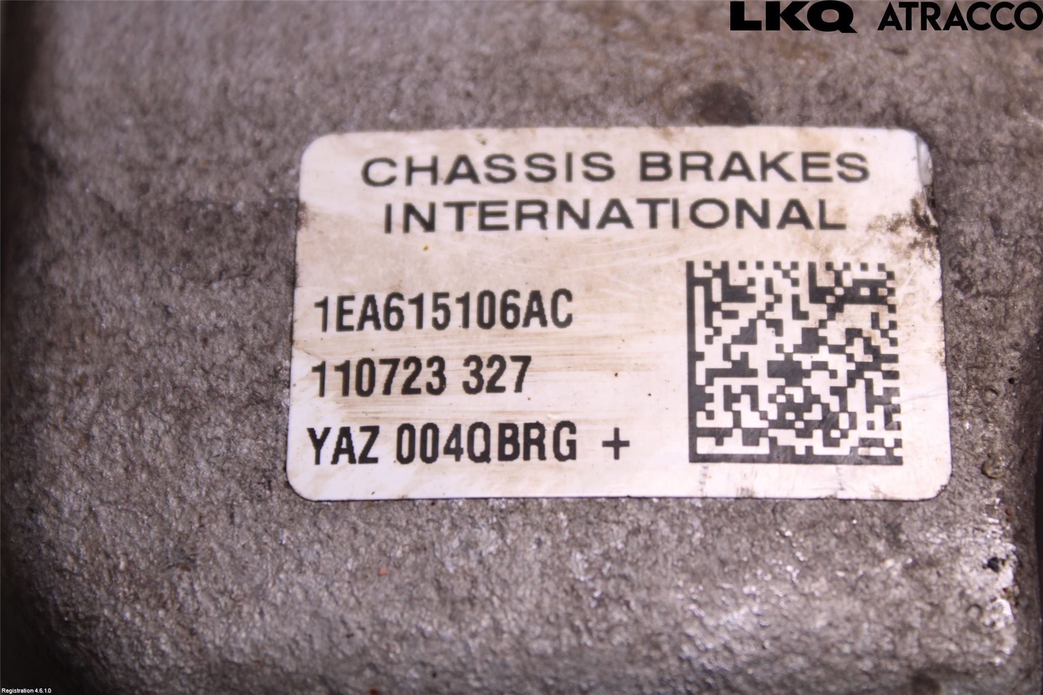 Volkswagen VW ID BUZZ/CARGO 22- Bremsecaliper Foran Høyre